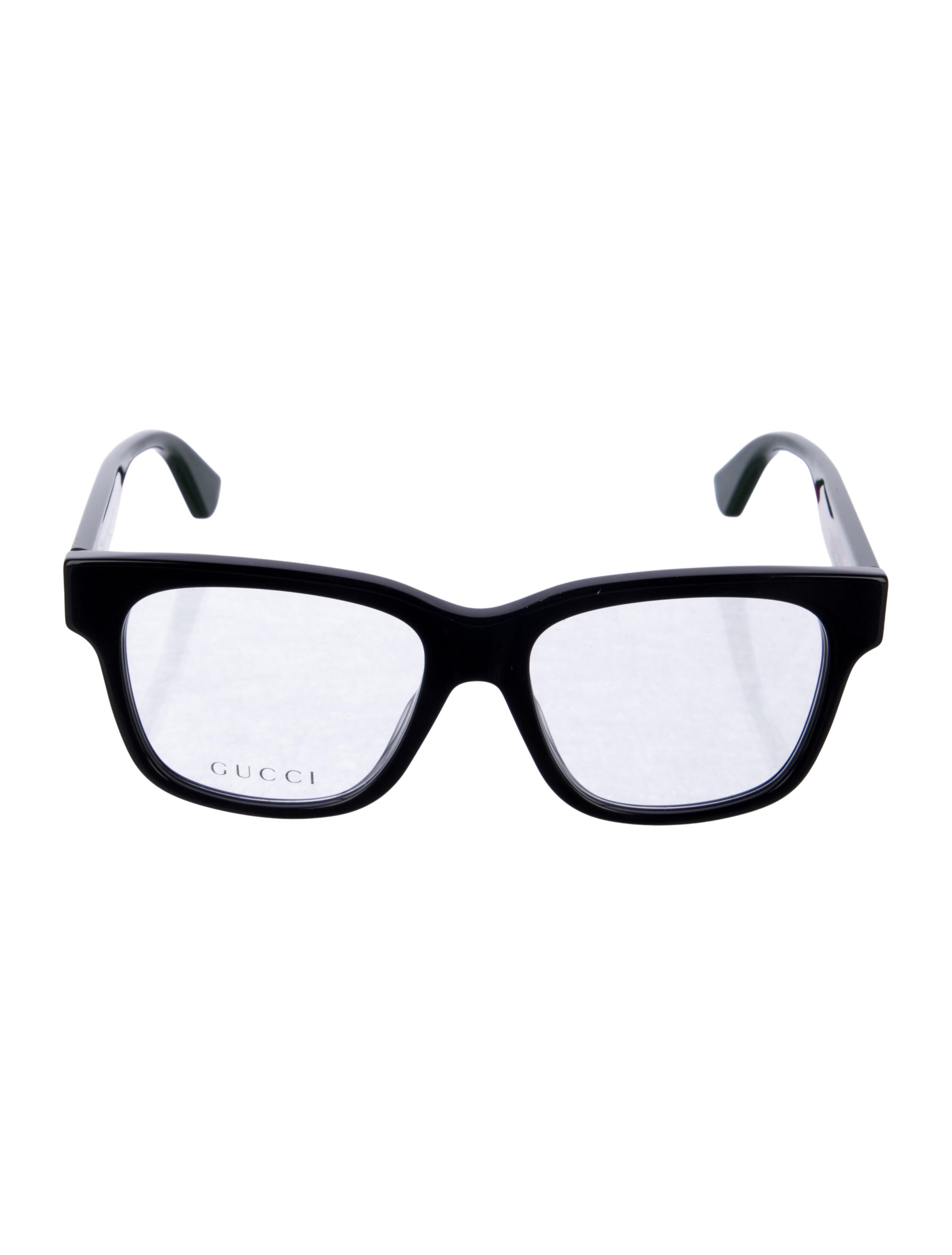 Gucci Web Accent Wayfarer Eyeglasses