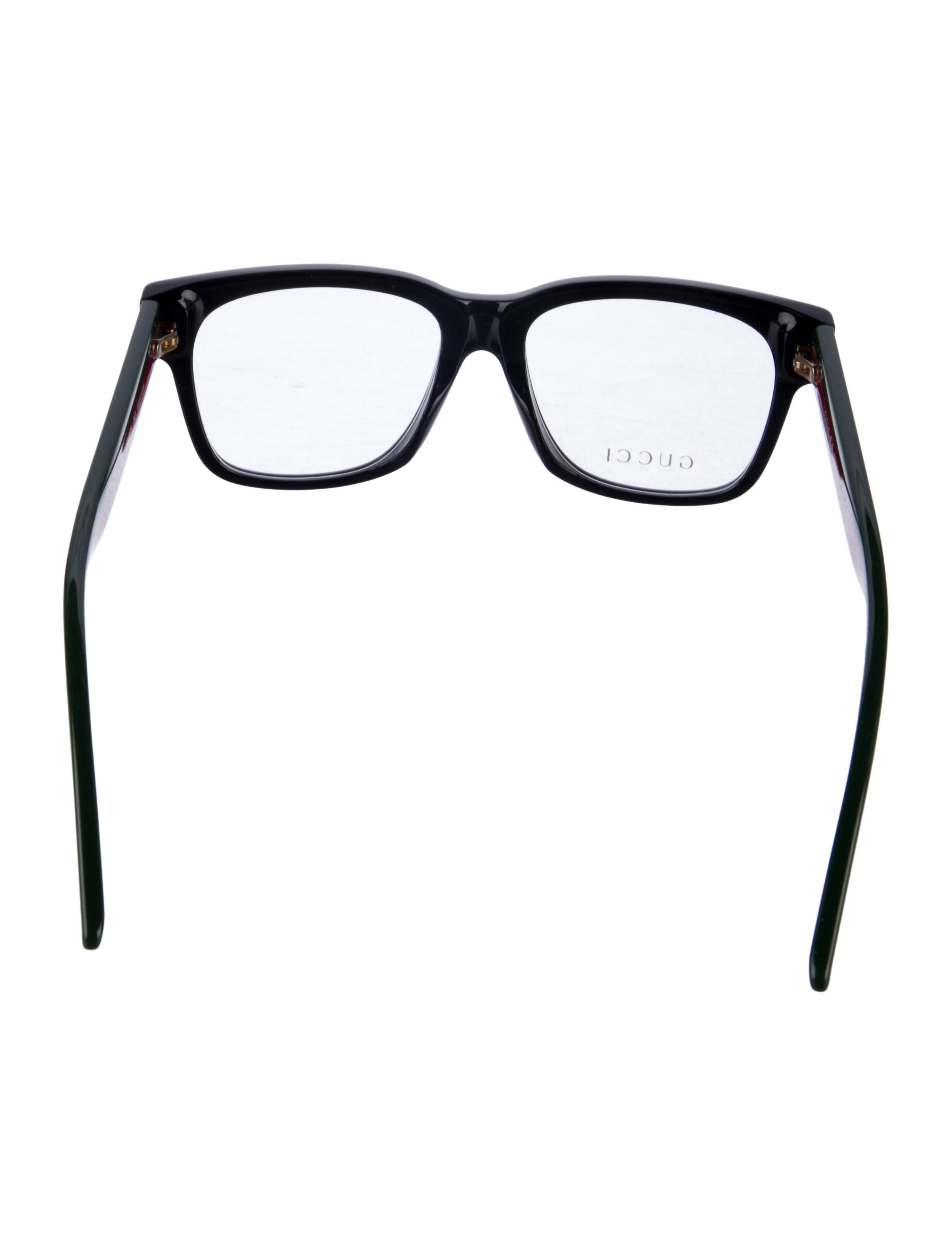 Gucci Web Accent Wayfarer Eyeglasses
