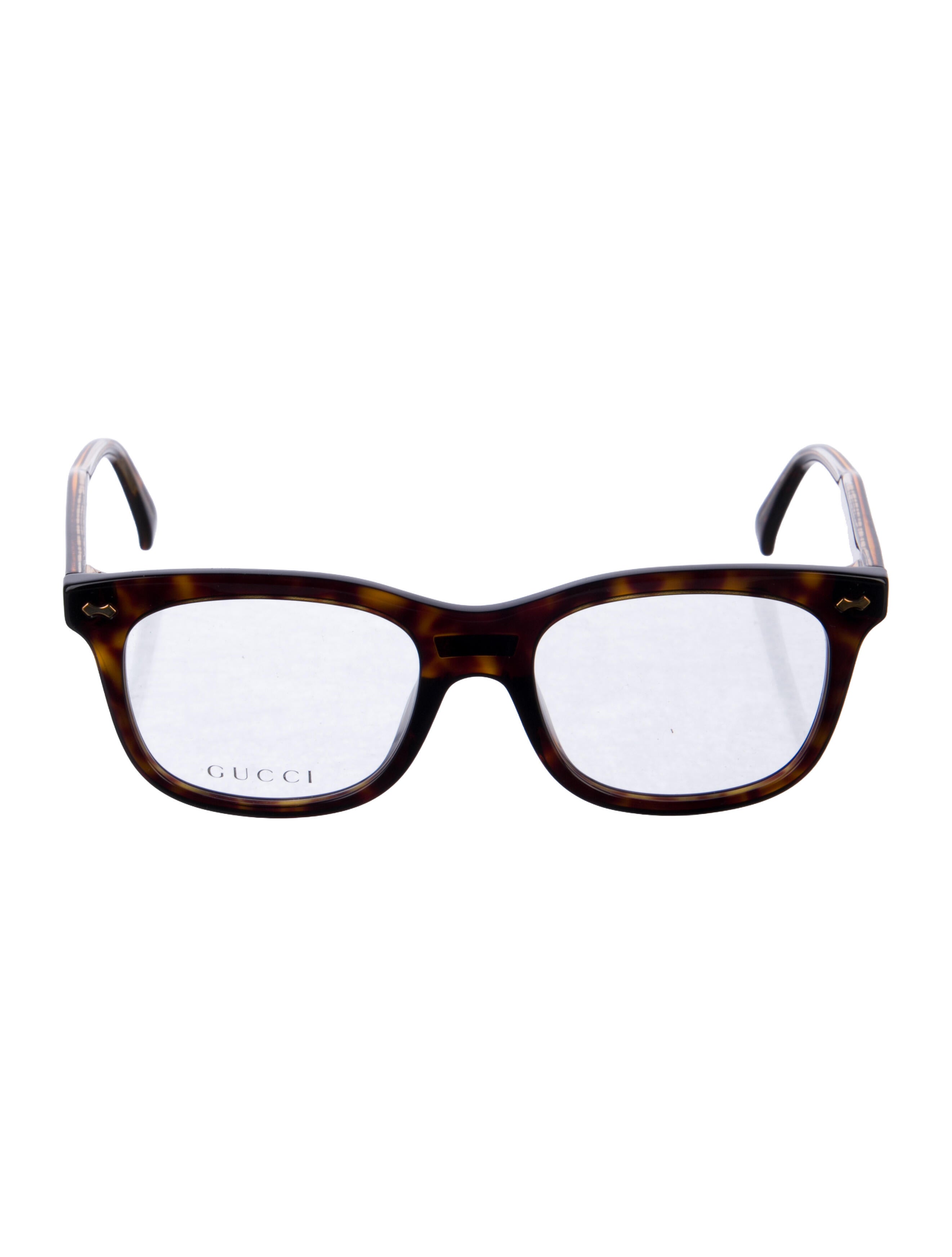 Gucci GG Logo Square Eyeglasses