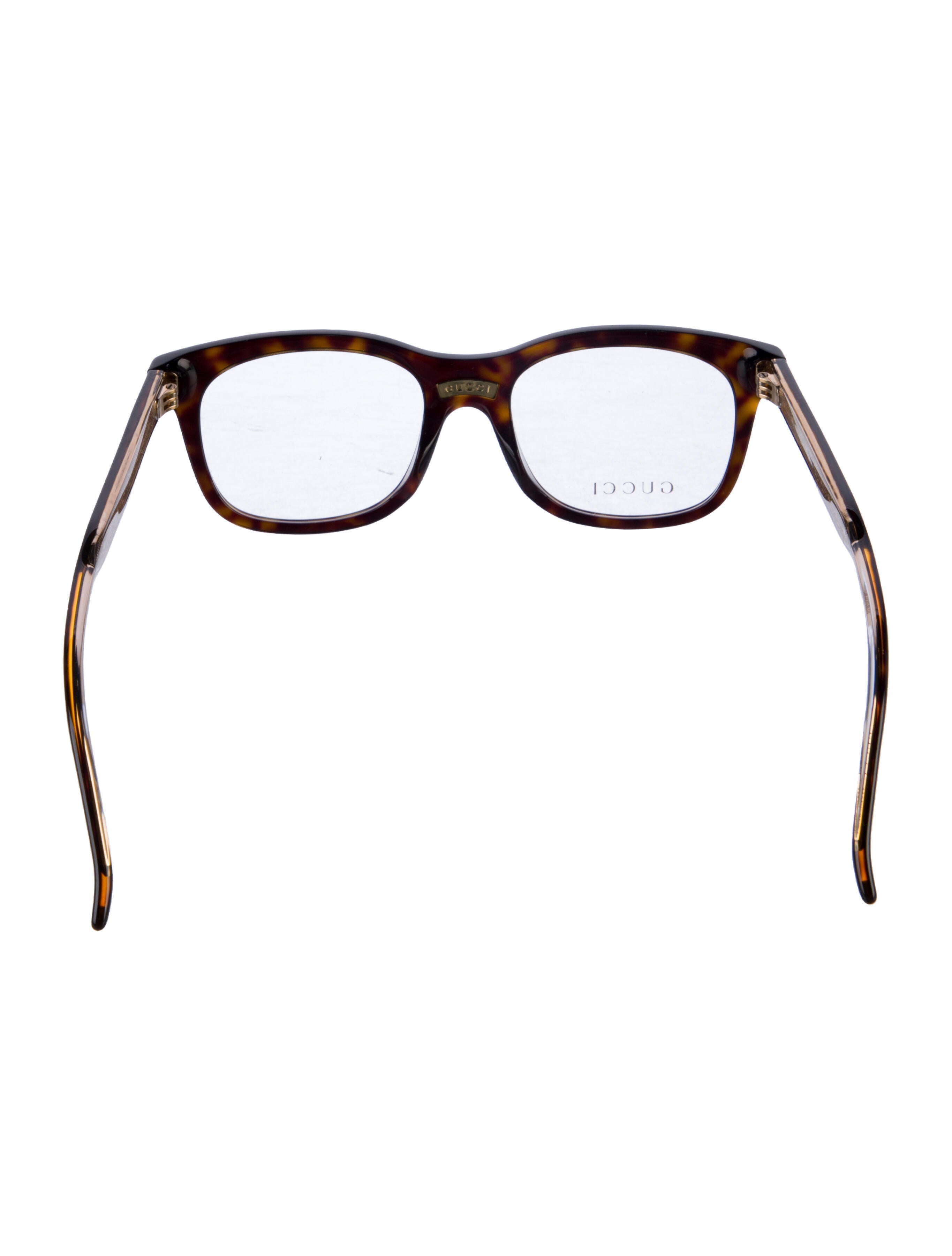 Gucci GG Logo Square Eyeglasses