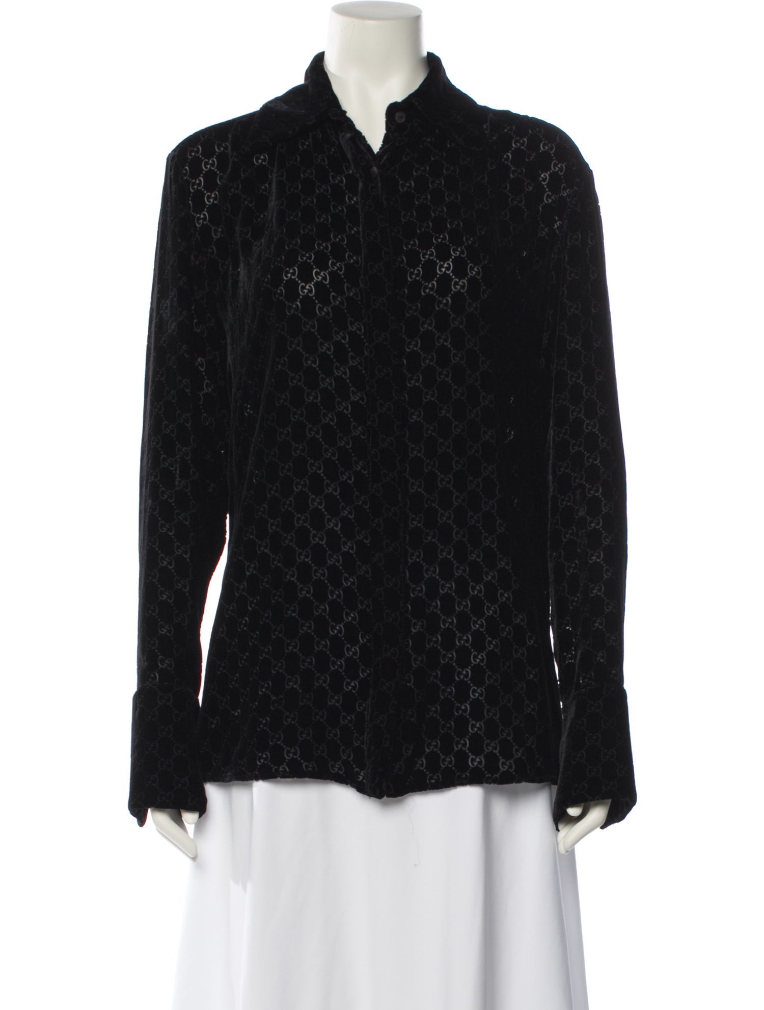 Gucci Vintage 1997 Button-Up Top