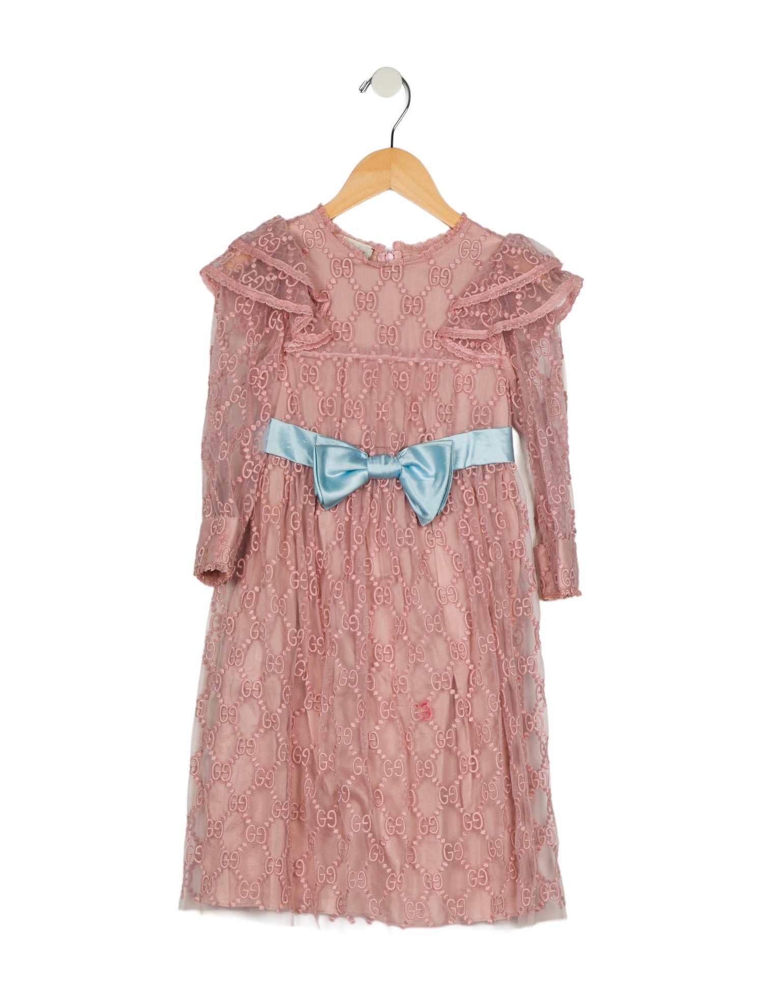 Gucci Girls GG Lace Dress