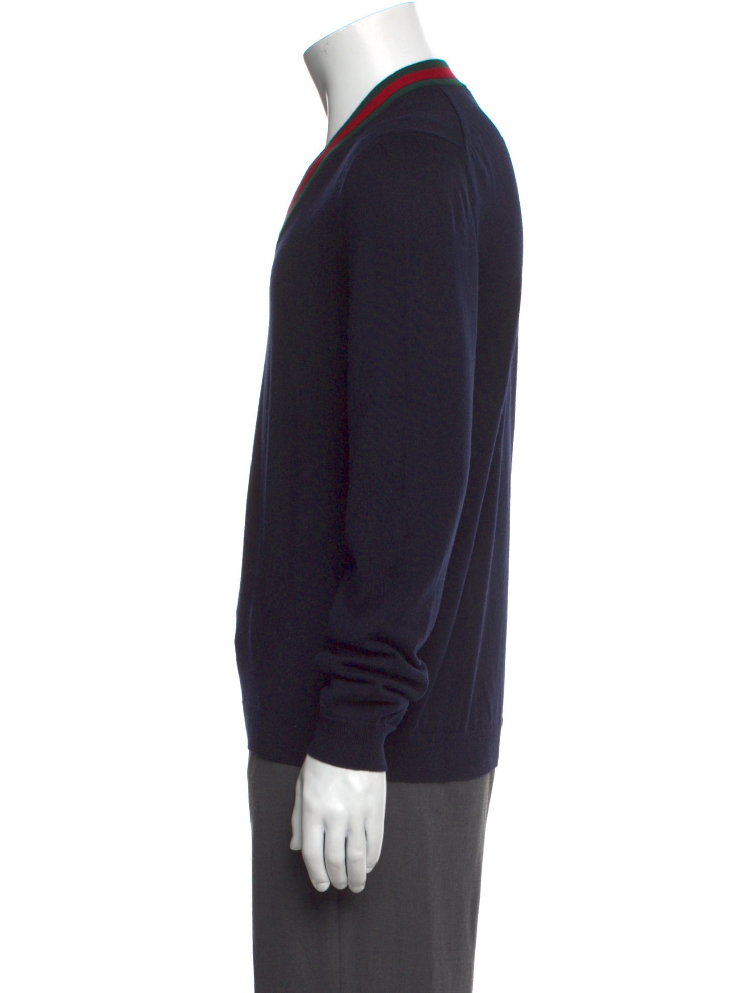 Gucci 2018 Web Accent Pullover