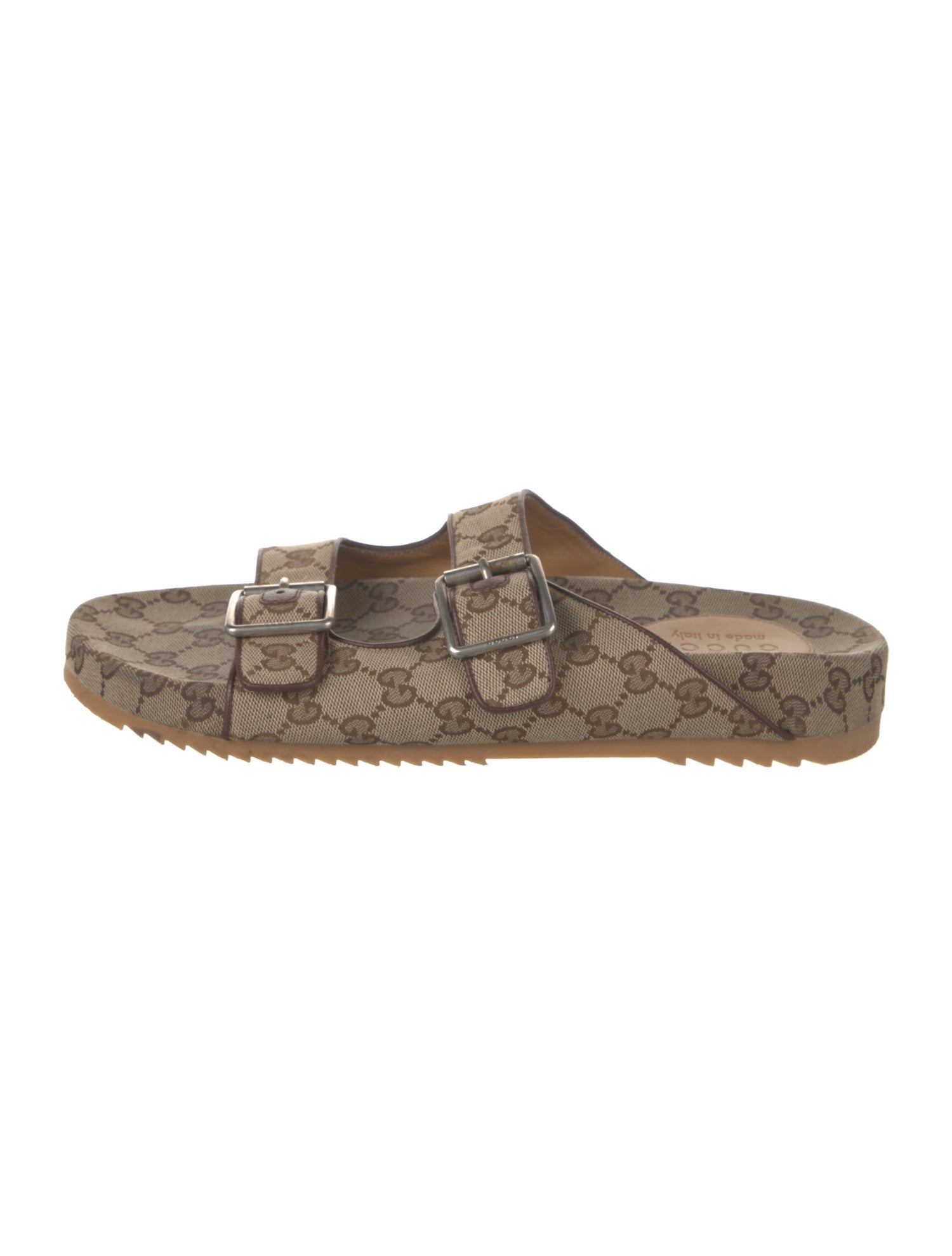 Gucci GG Canvas Canvas Slides