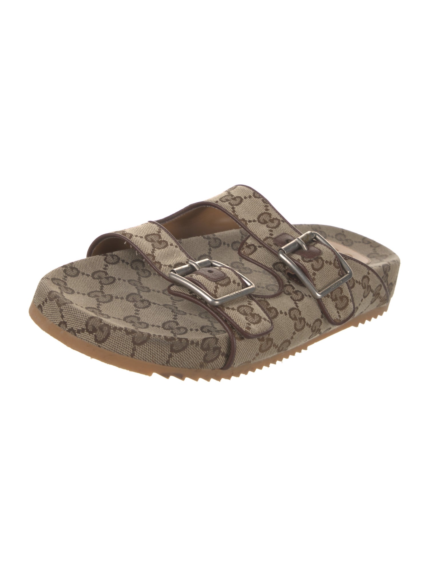 Gucci GG Canvas Canvas Slides