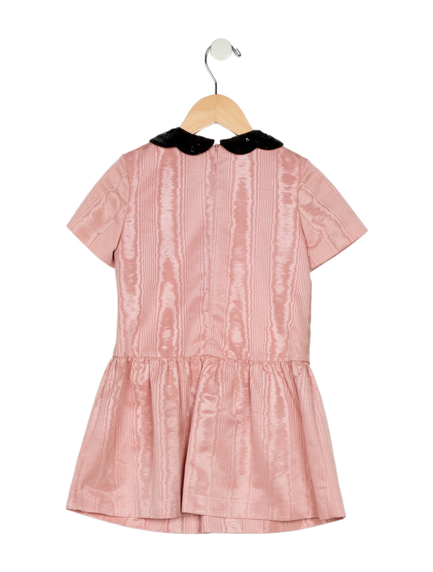 Gucci Girls Embellished Pleated Dress