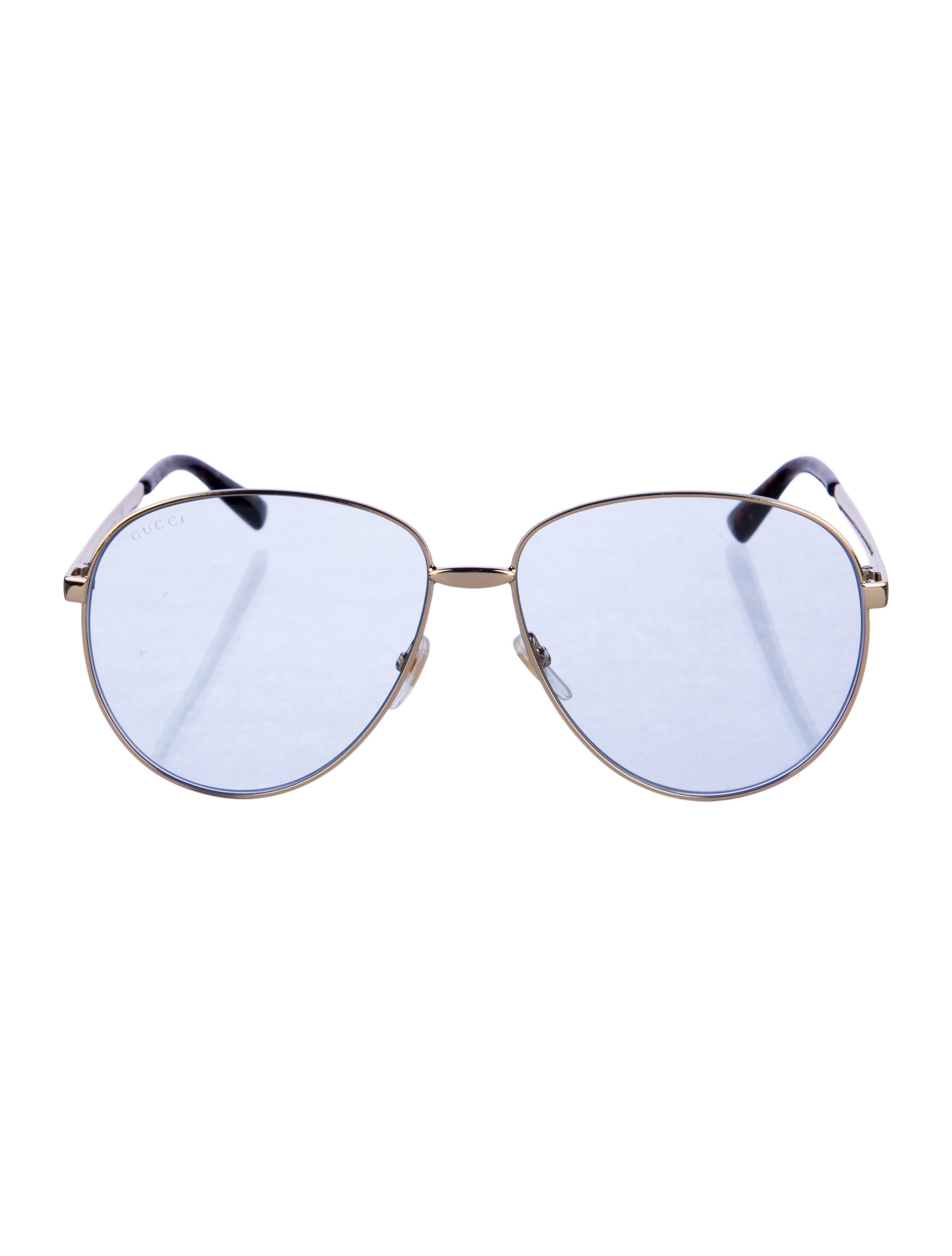 Gucci Aviator Tinted Sunglasses