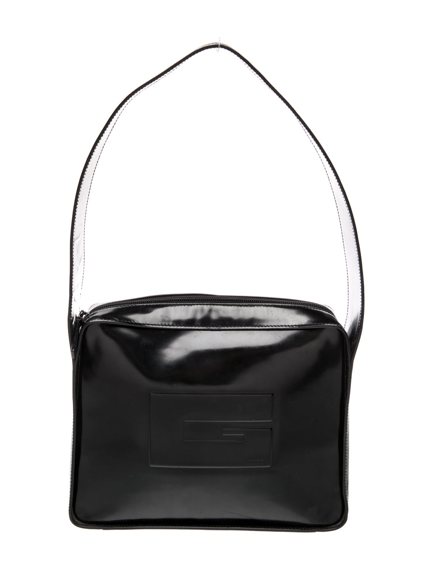 Gucci Patent Leather Shoulder Bag Medium