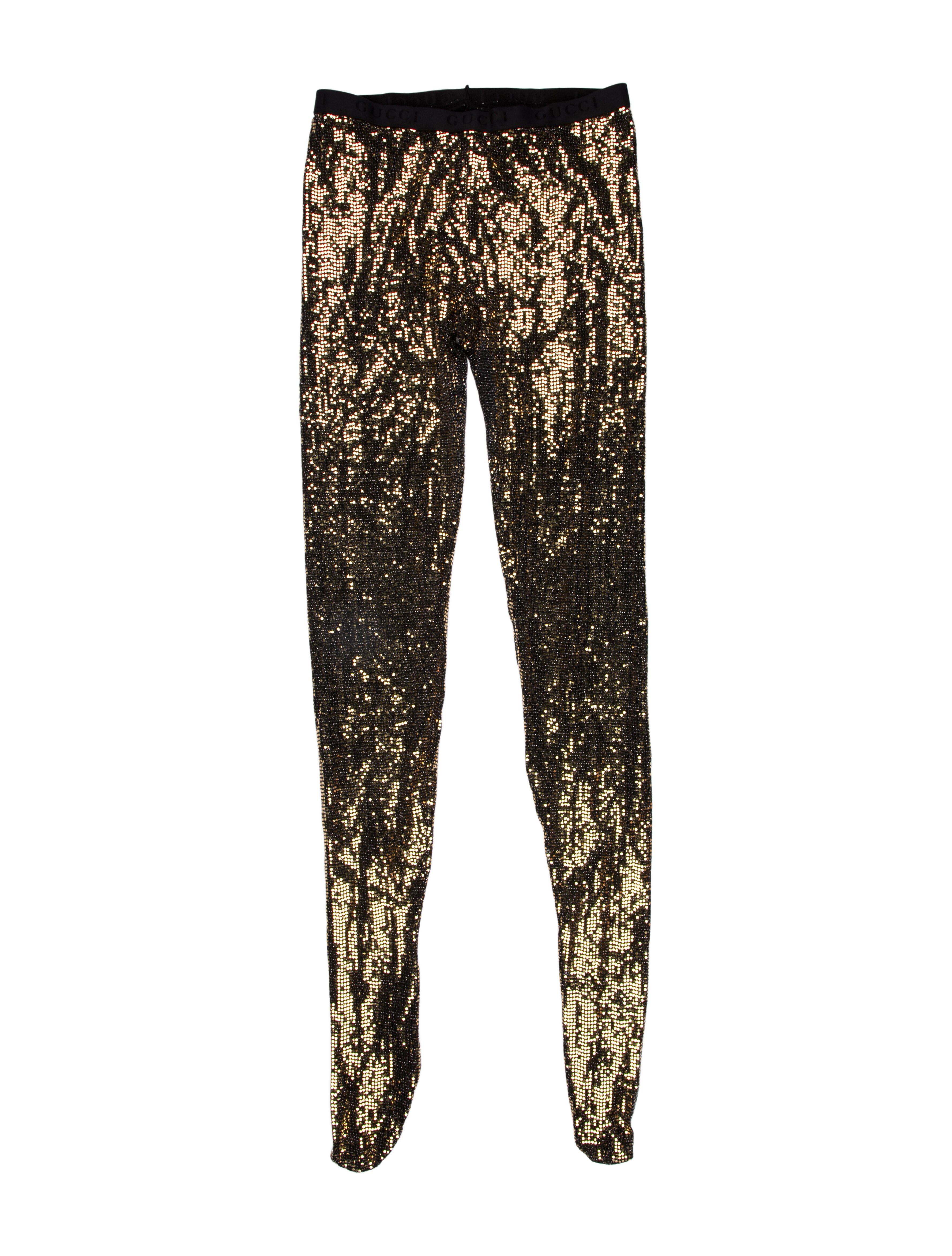Gucci Metallic Tights