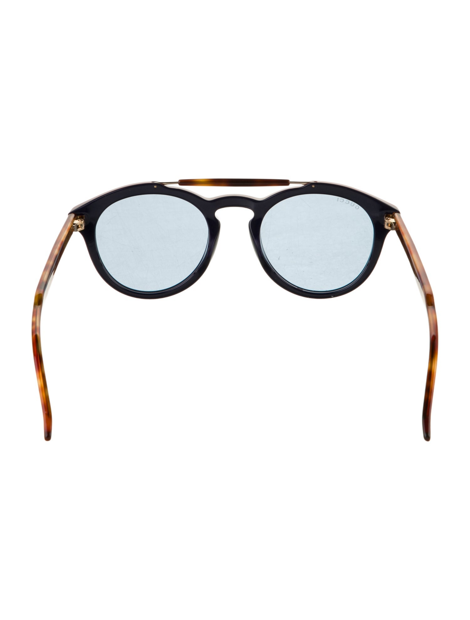 Gucci Round Mirrored Sunglasses