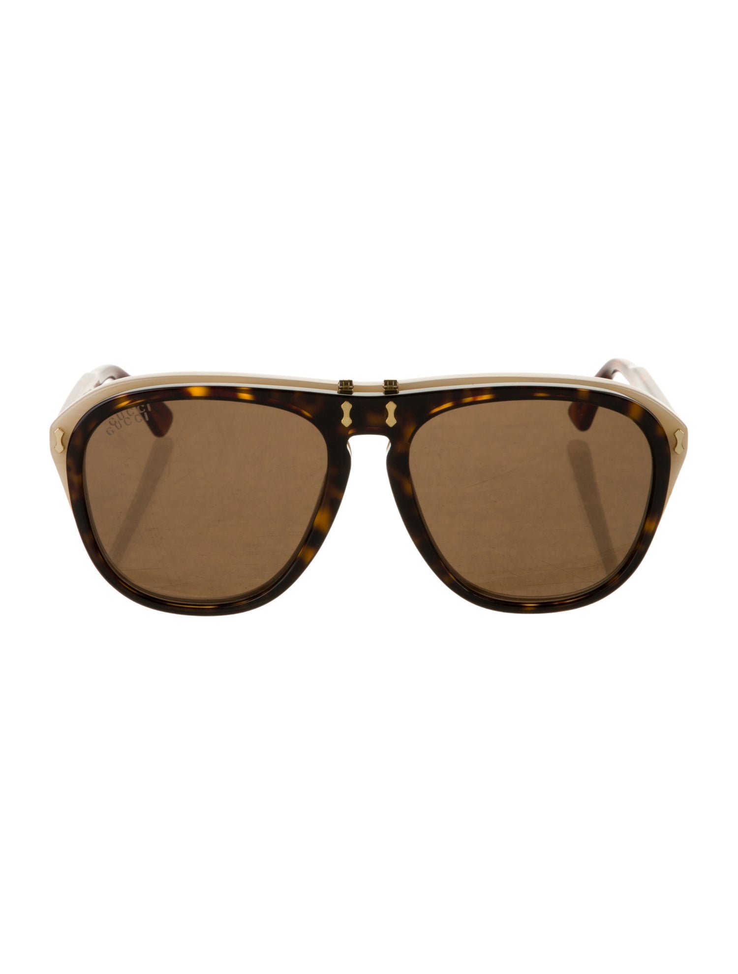 Gucci Square Tinted Sunglasses