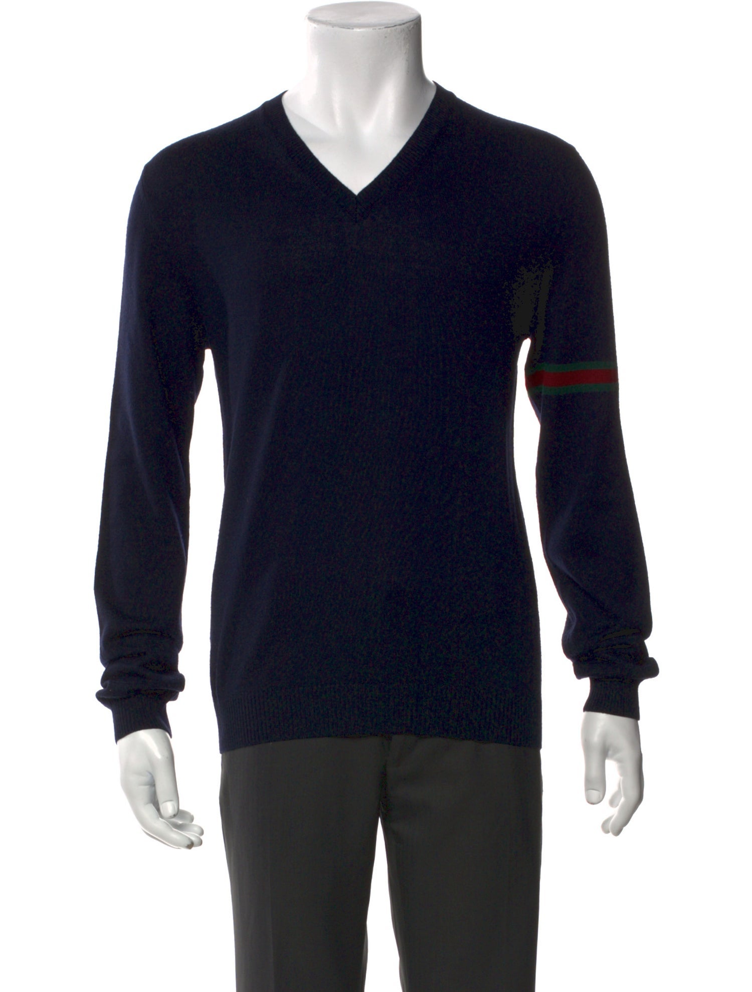 Gucci Vintage Web Accent Pullover