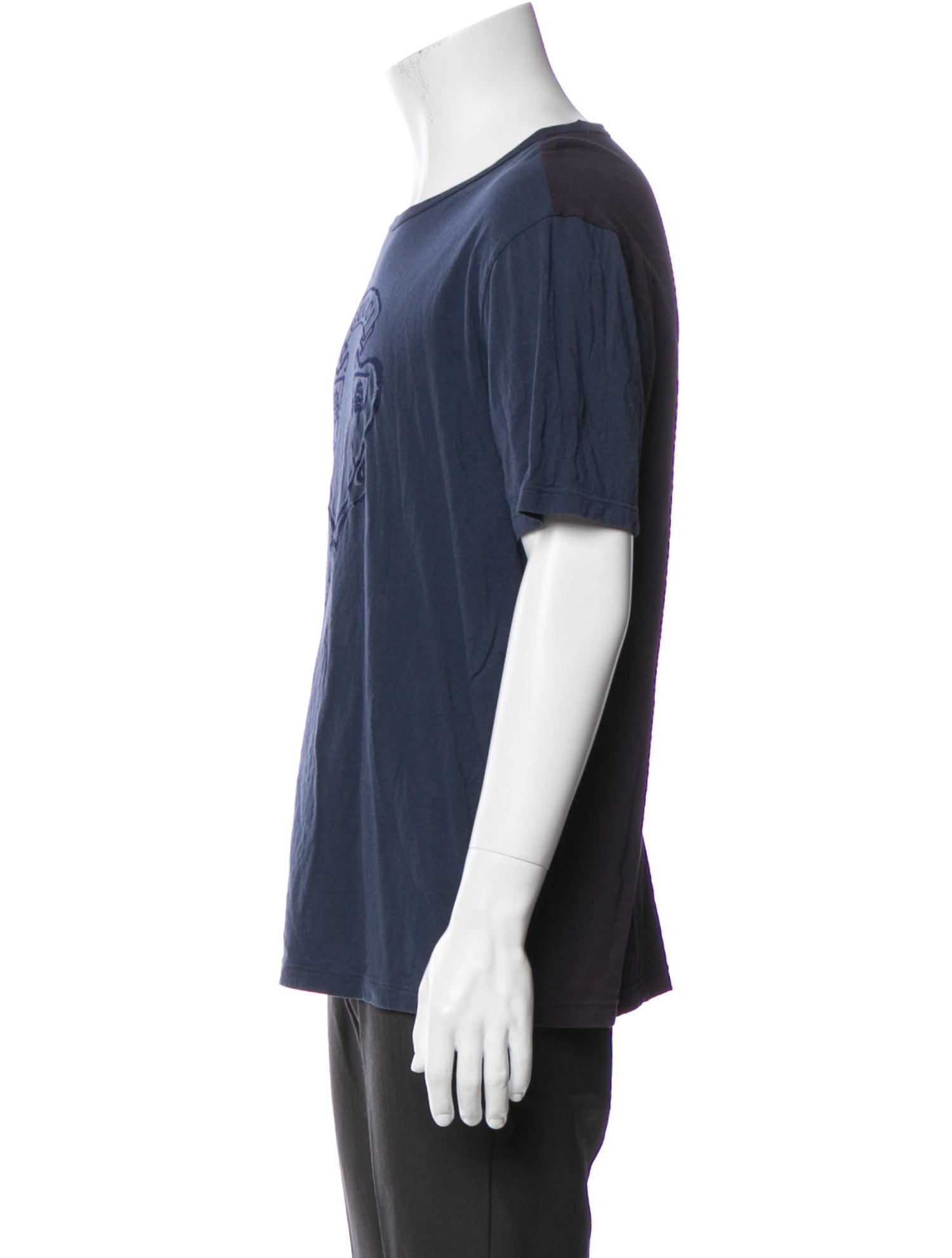 Gucci Web Accent Scoop Neck T-Shirt