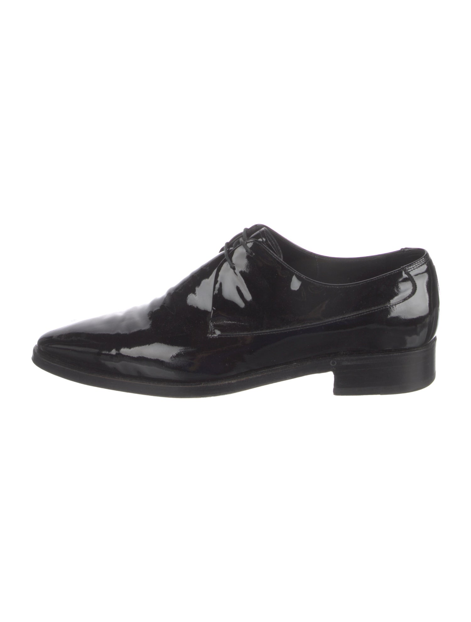 Gucci Patent Leather Derby Shoes