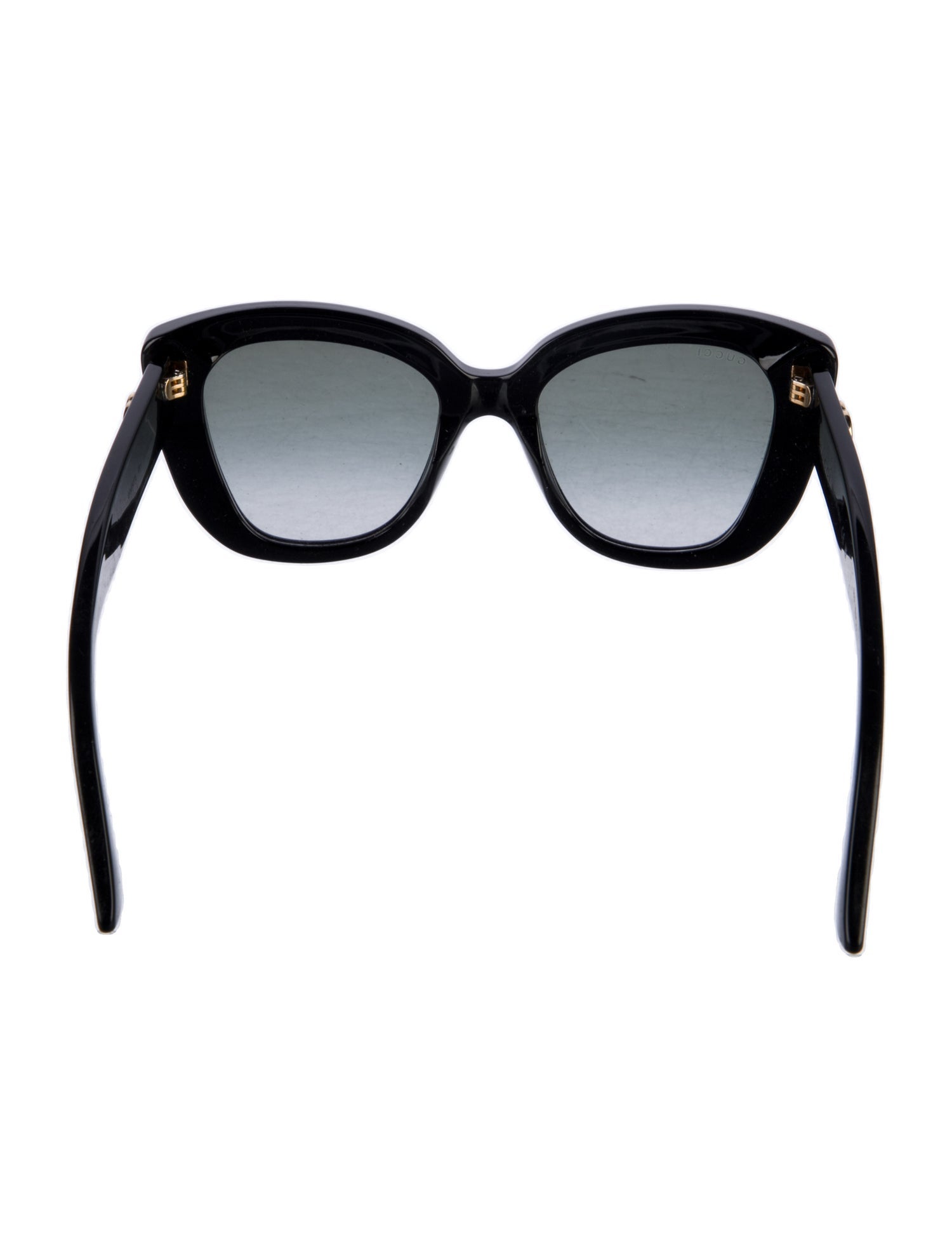 Gucci Web Accent Cat-Eye Sunglasses