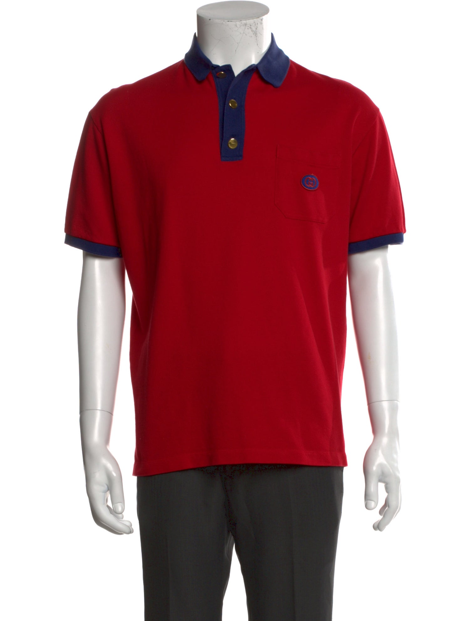 Gucci 2020 Interlocking G Logo Polo Shirt