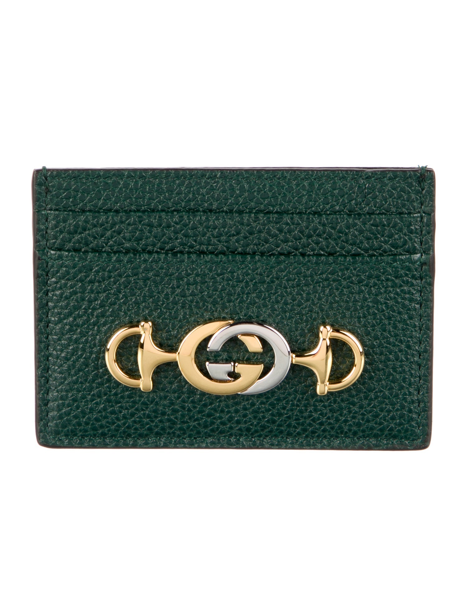 Gucci Zumi Interlocking G Horsebit Card Holder 1955 Horsebit Accent Card Holder