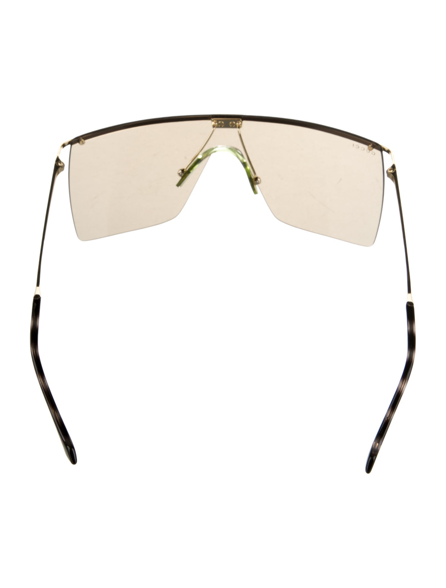 Gucci Shield Tinted Sunglasses