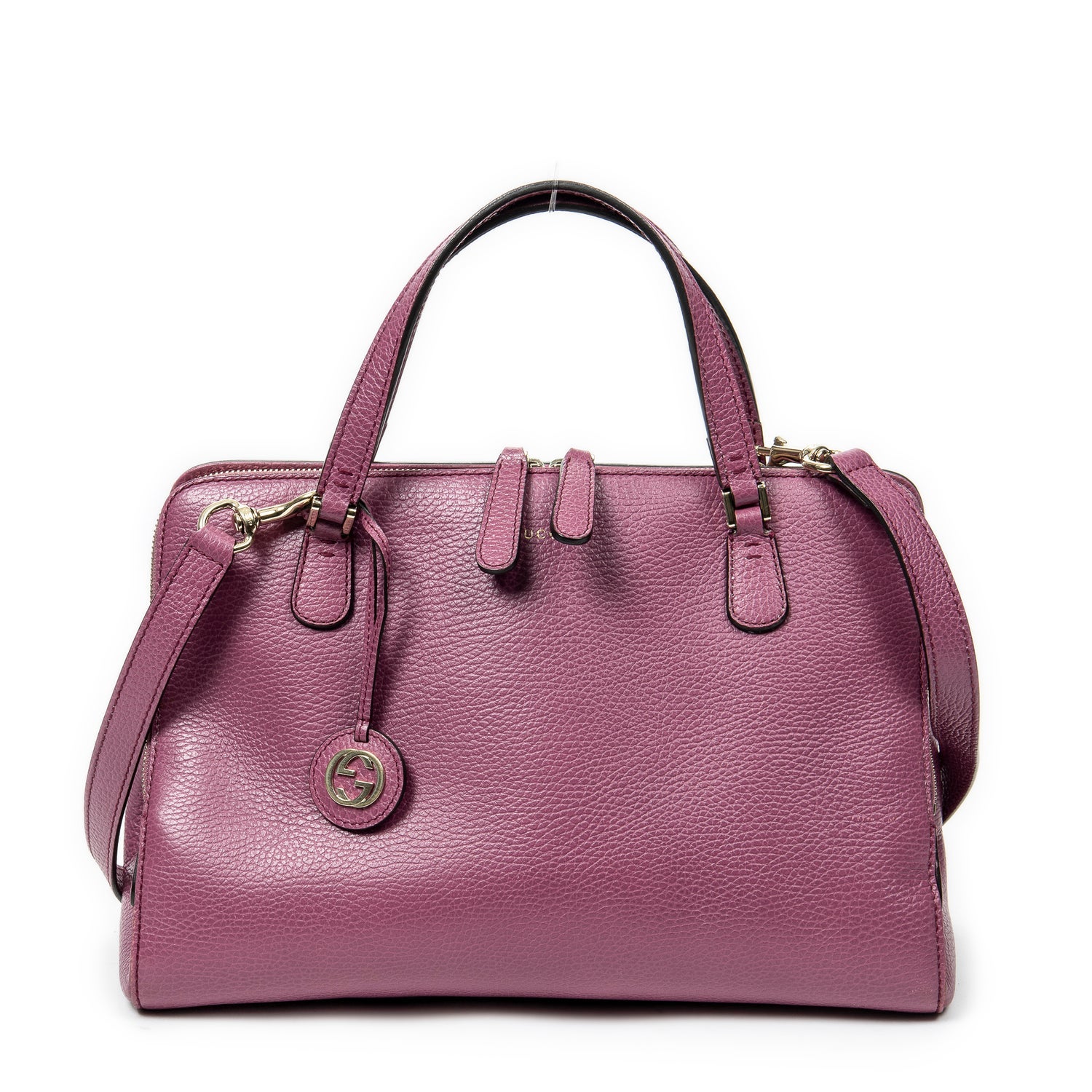 Gucci Leather 2-Way Top Handle w/ Tags