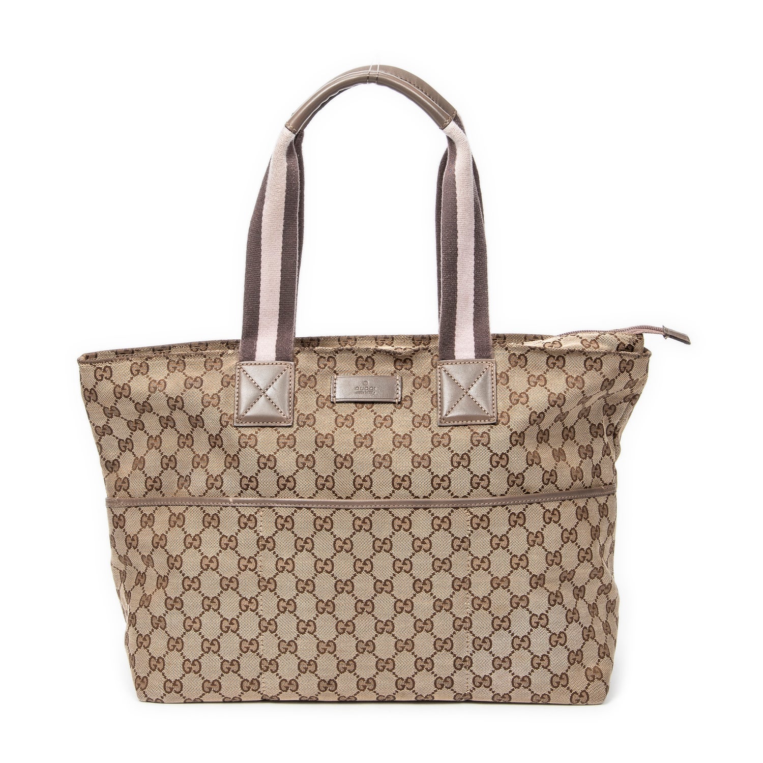 Gucci Canvas Web Large Diaper Tote w/ Tags