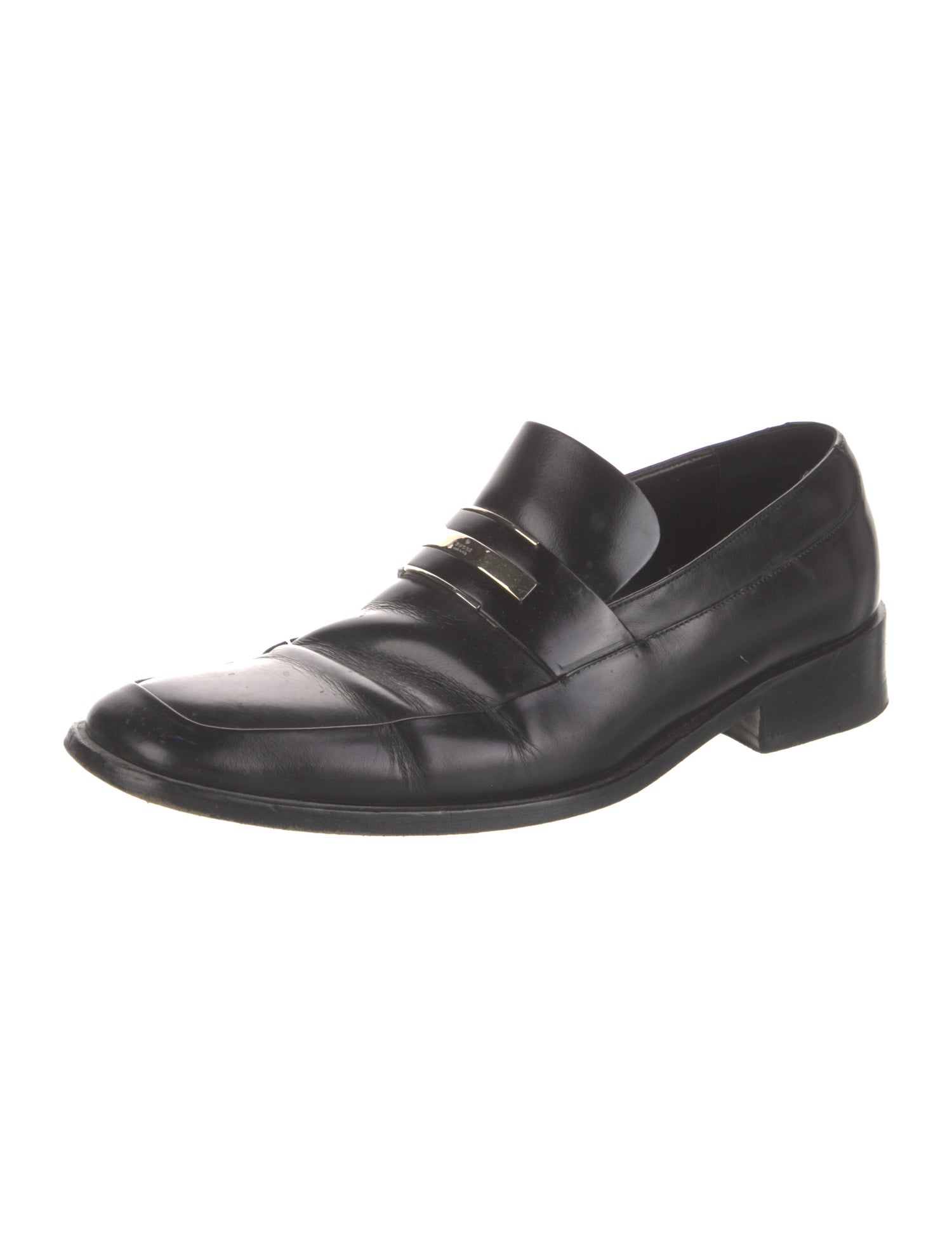 Gucci Leather Dress Loafers