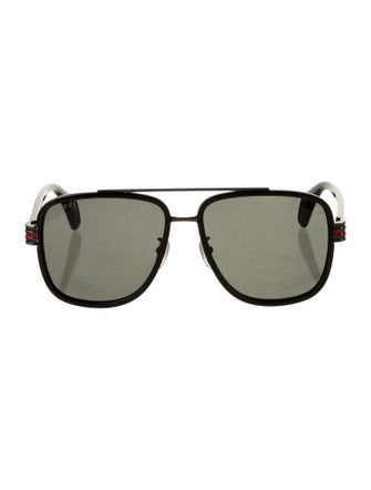Gucci Square Tinted Sunglasses