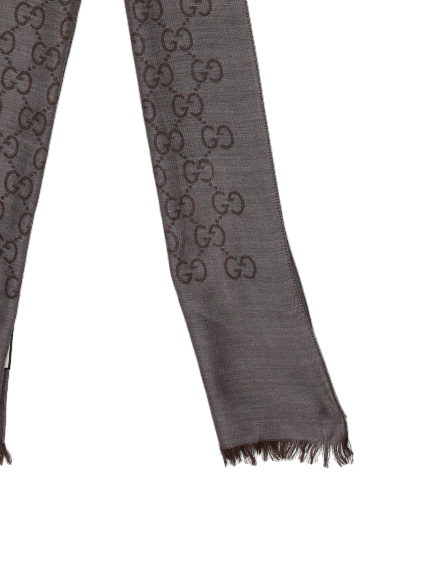 Gucci Wool Printed Scarf