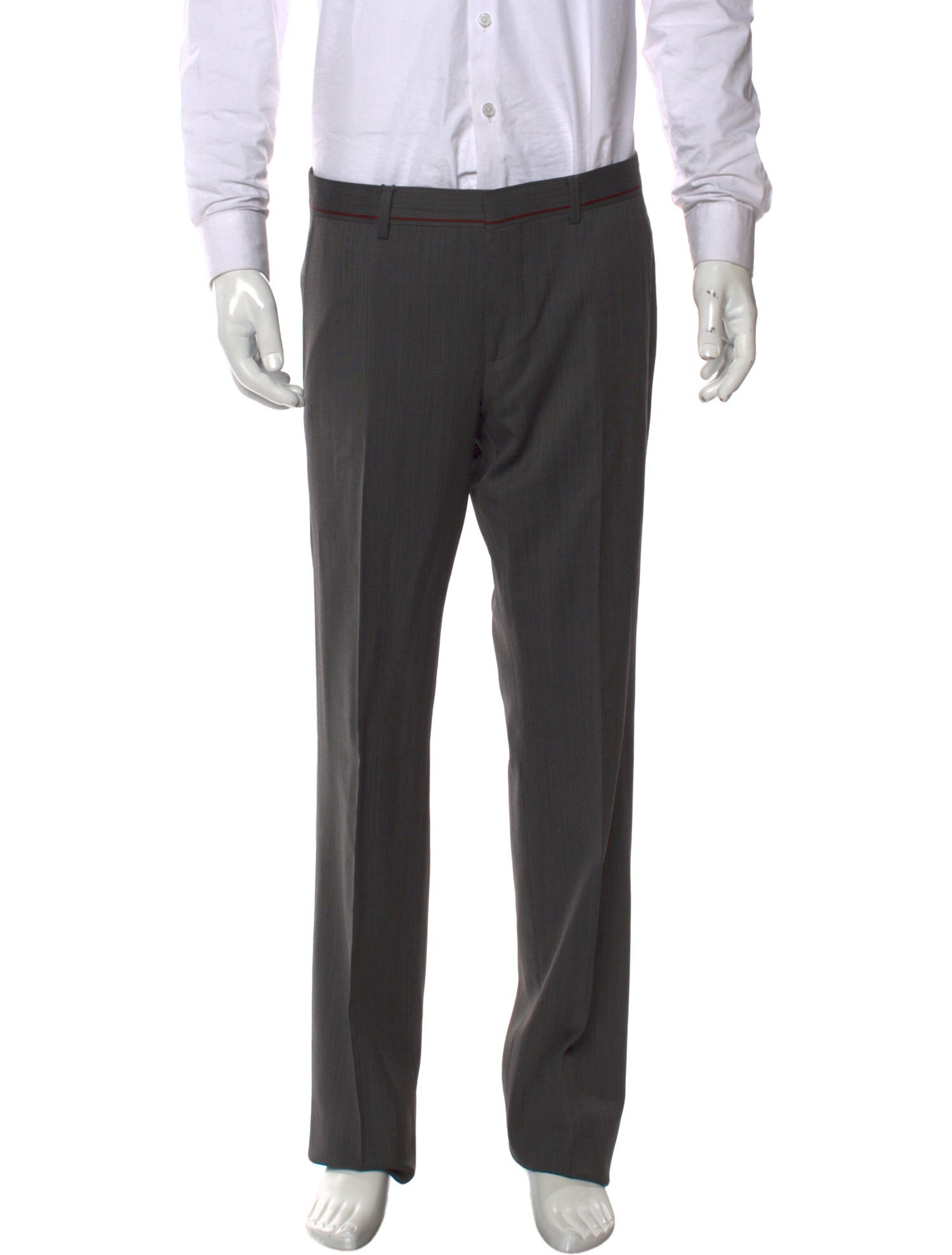 Gucci Web Accent Dress Pants