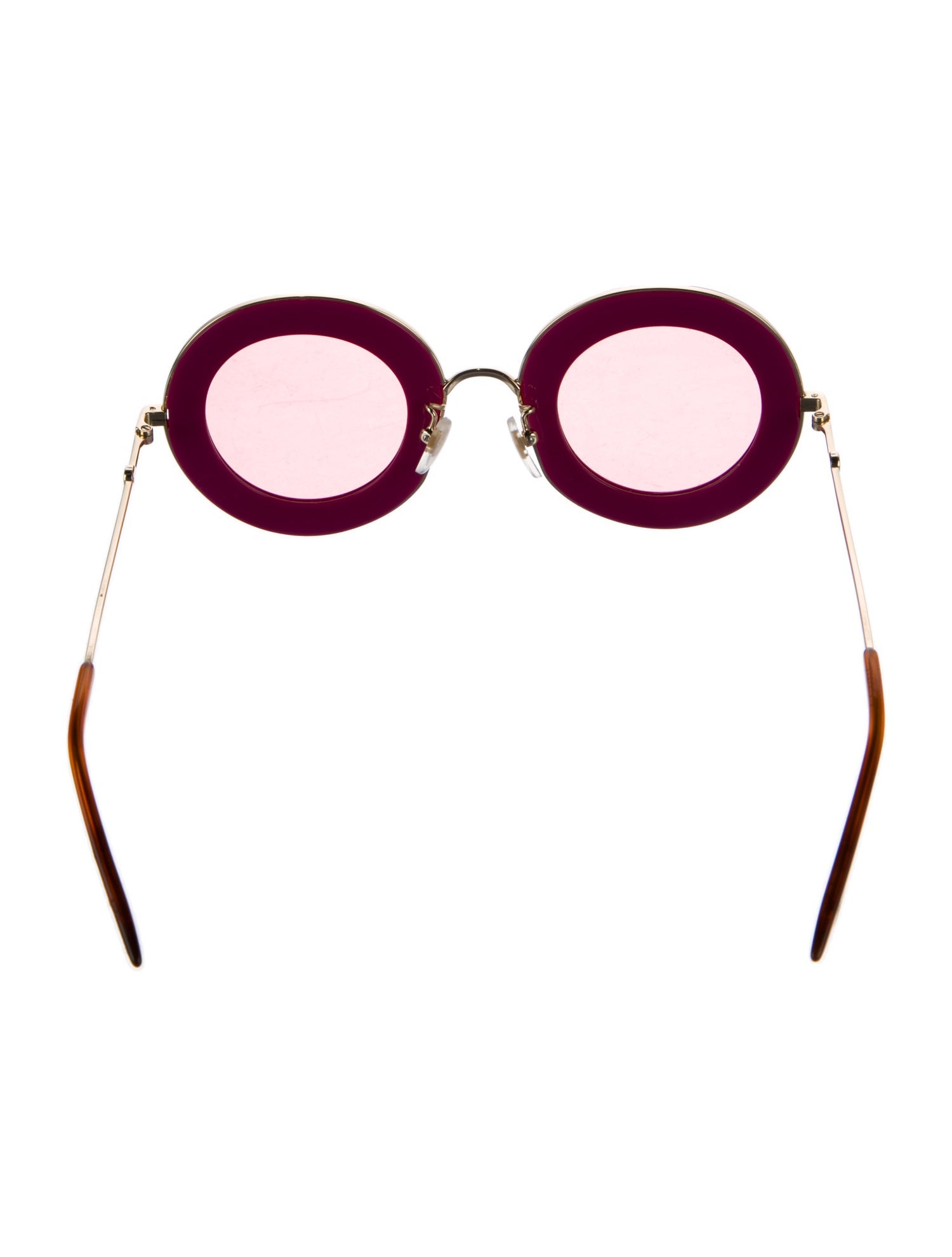 Gucci Round Tinted Sunglasses