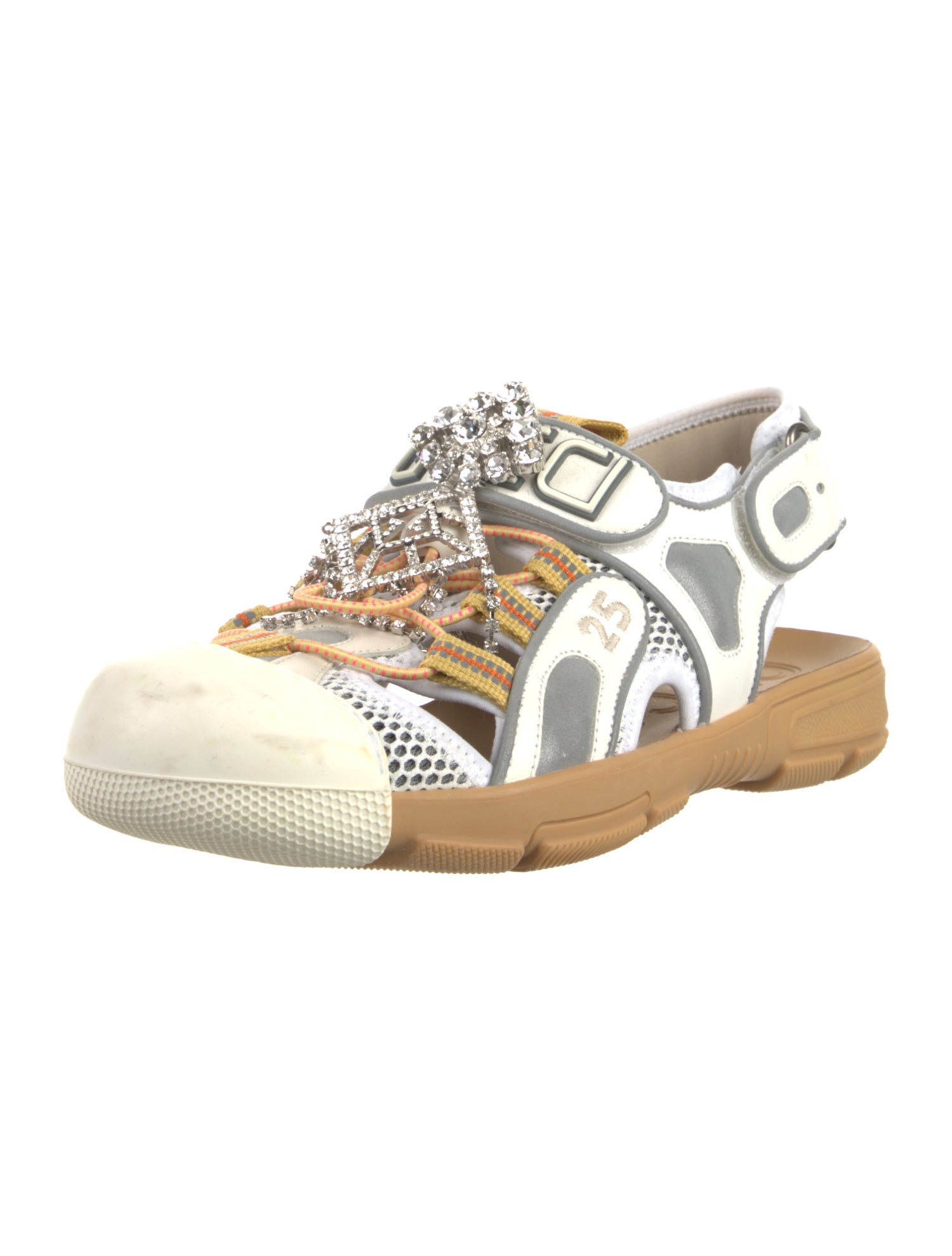 Gucci Leather Patterned Sneakers