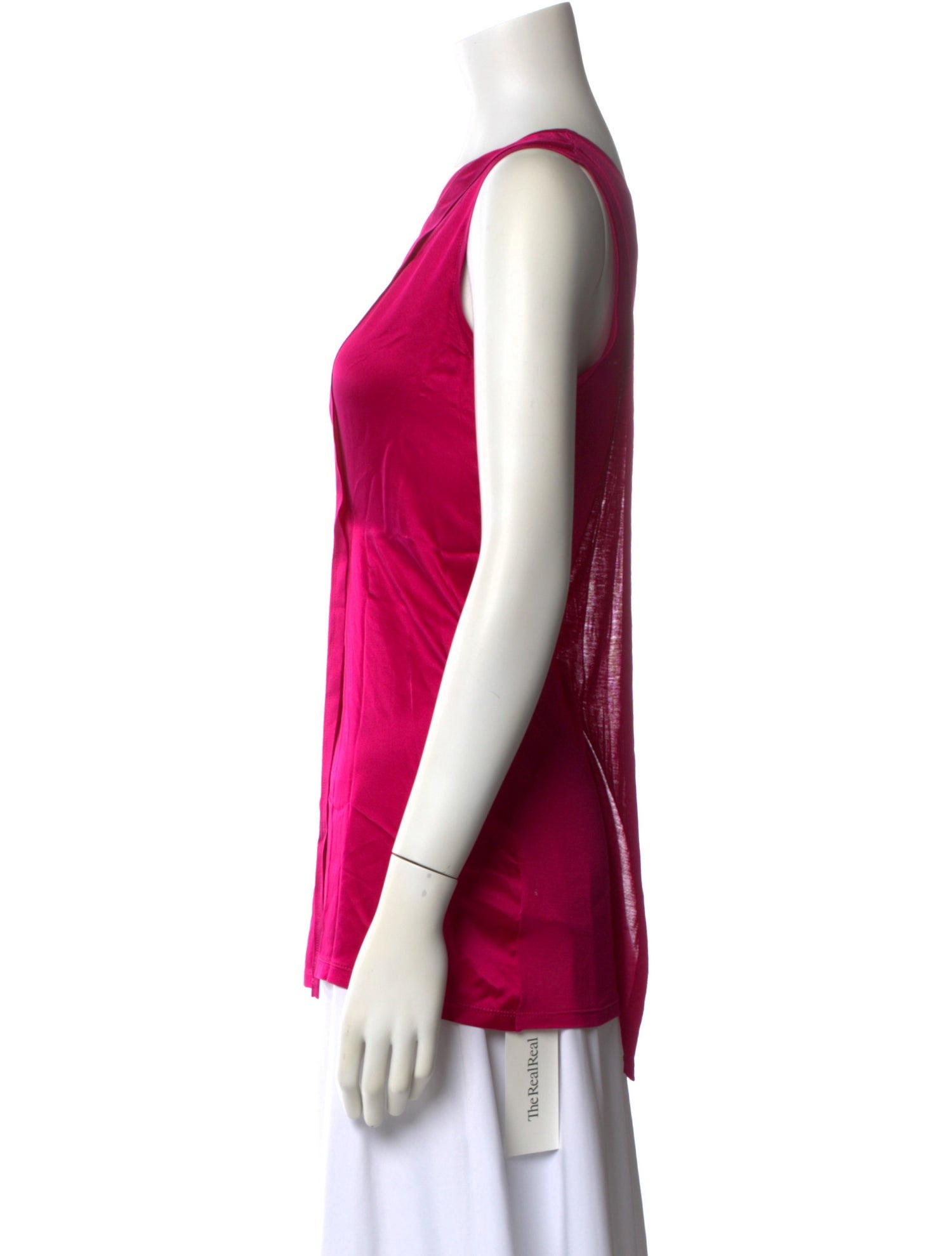 Gucci Silk Scoop Neck Top