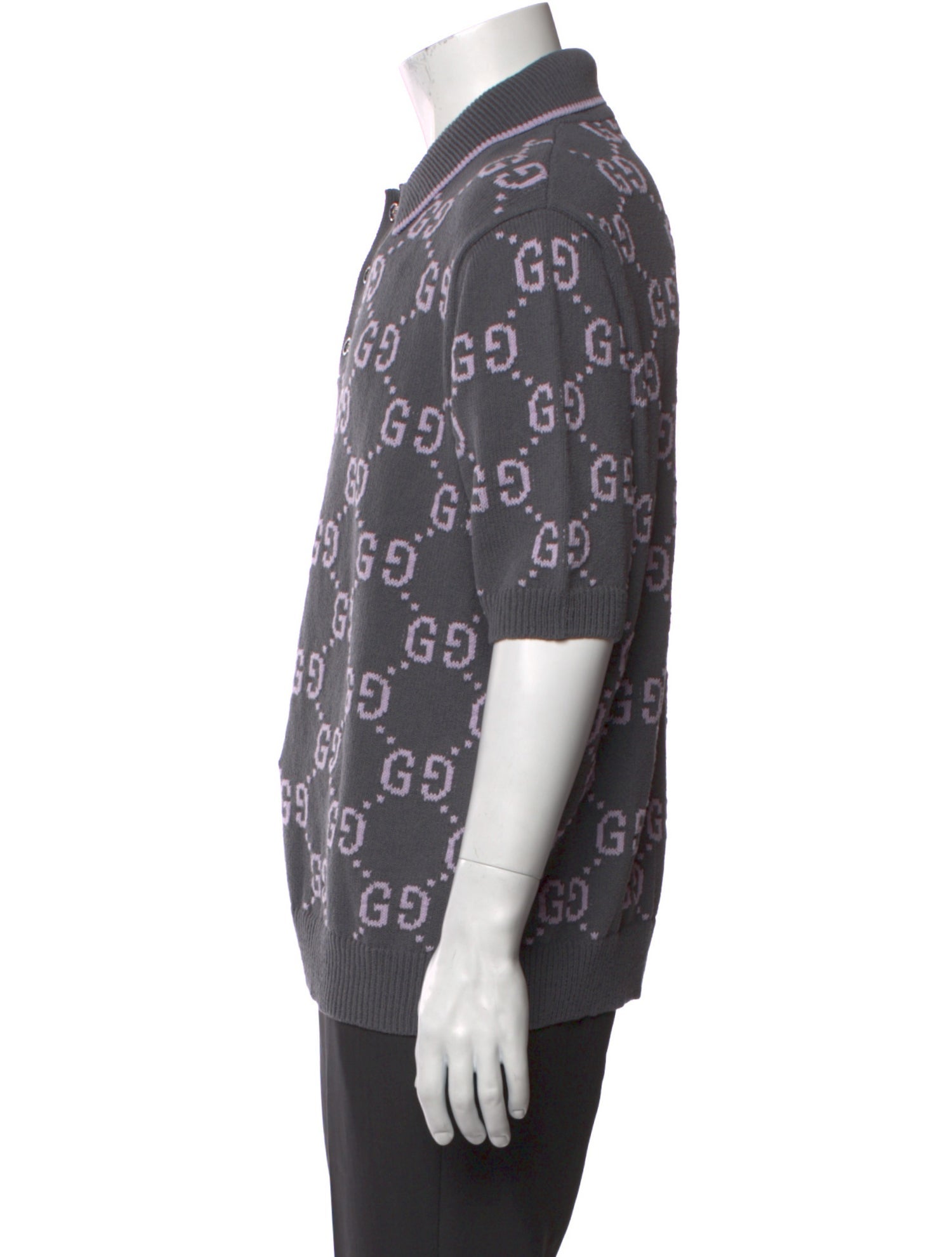 Gucci 2023 GG Logo Polo Sweater w/ Tags