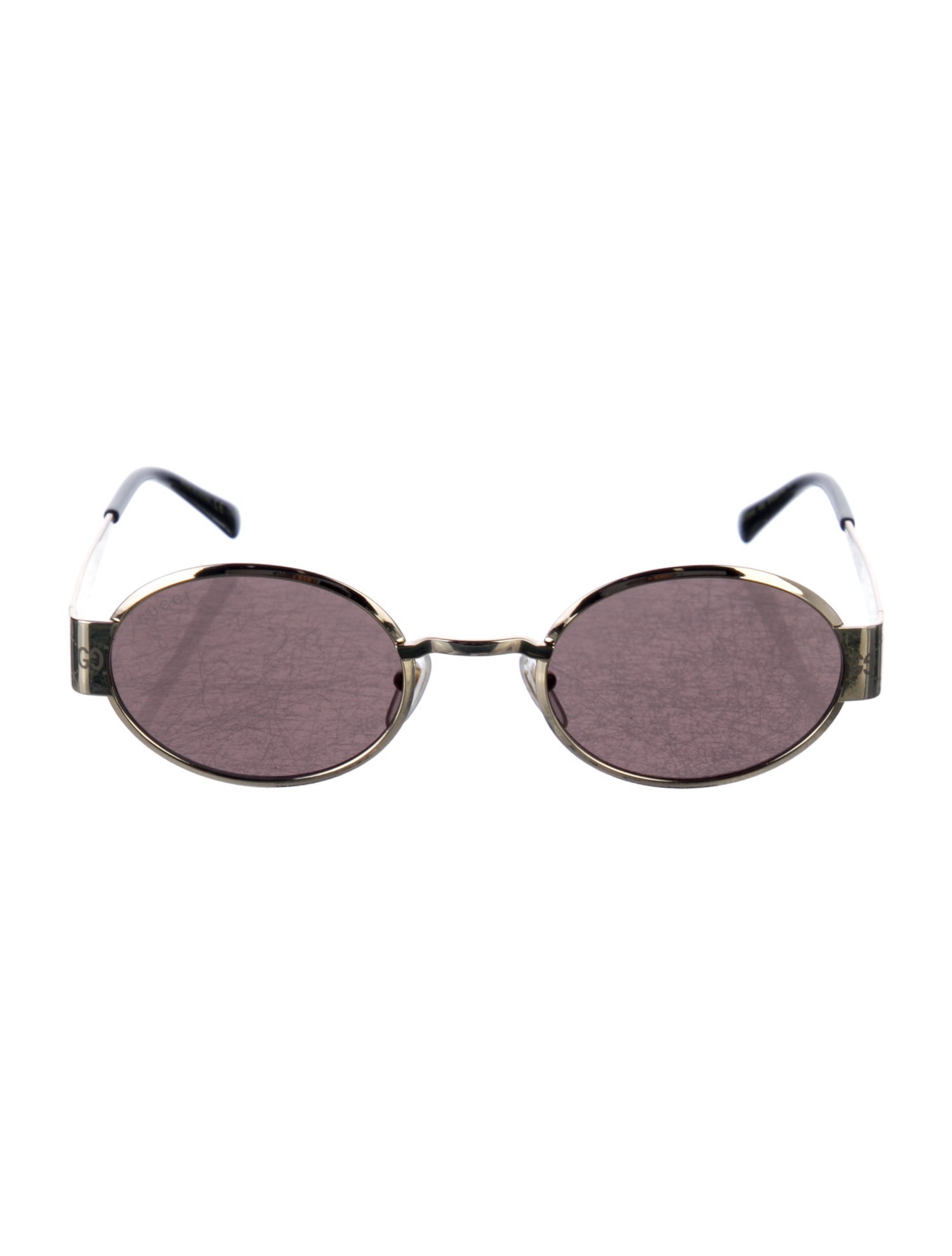 Gucci Round Tinted Sunglasses