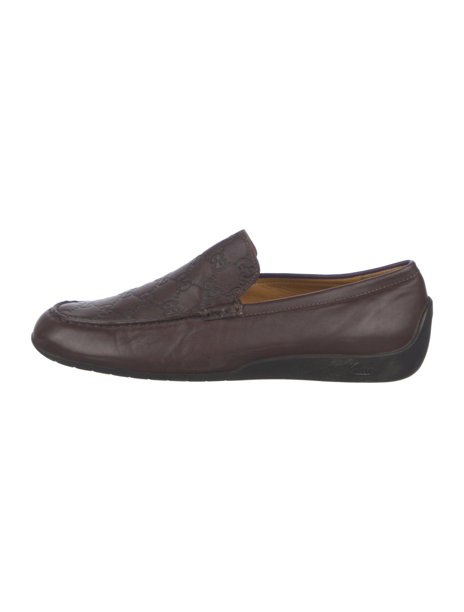 Gucci GG Supreme Leather Loafers