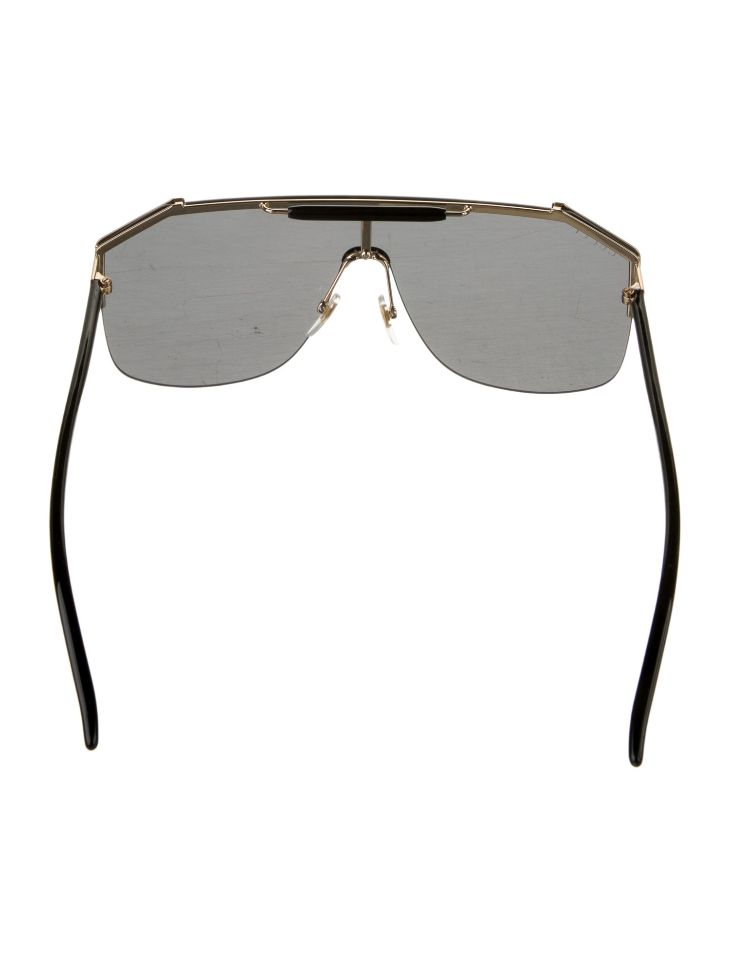 Gucci Shield Tinted Sunglasses w/ Tags