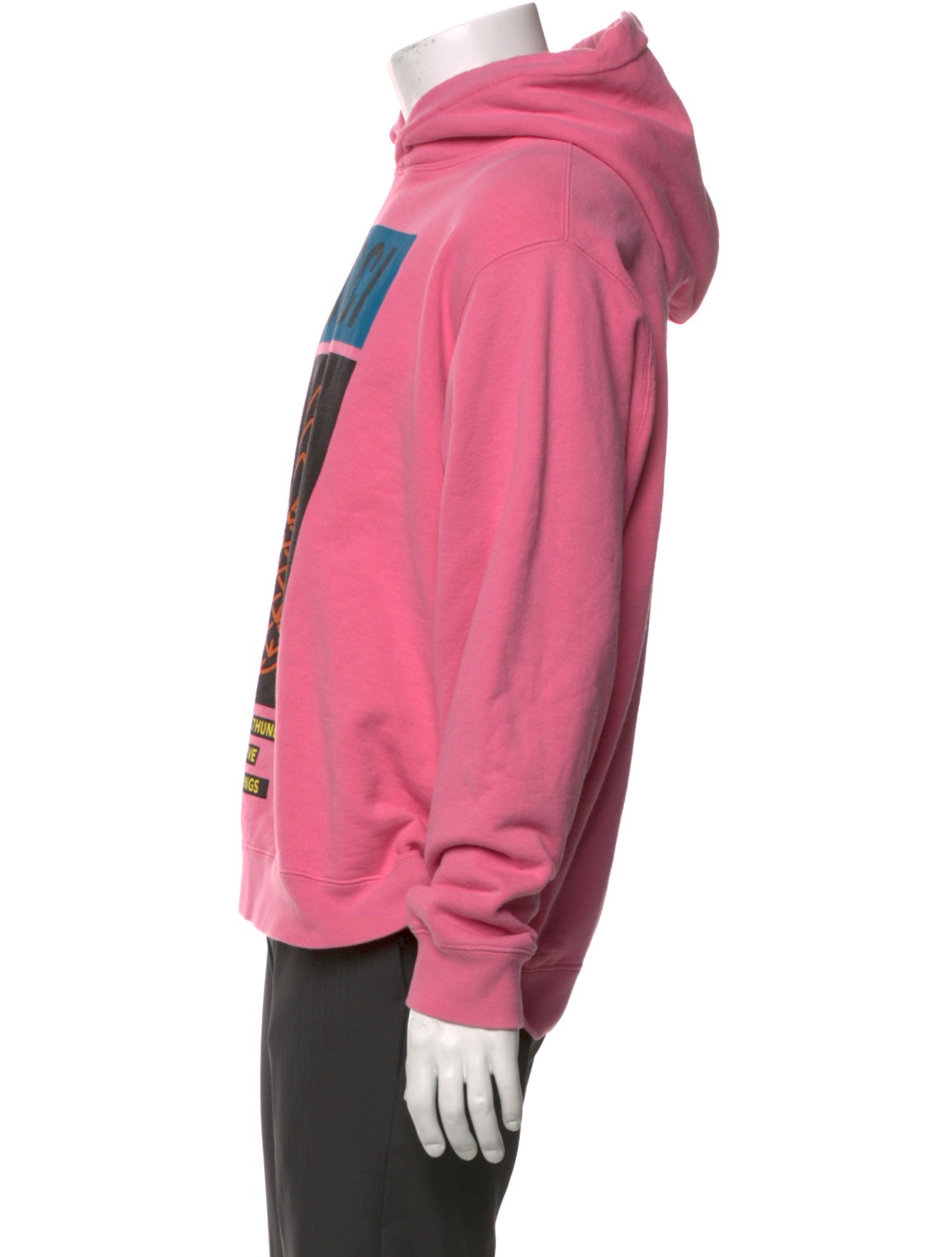 Gucci Graphic Print Crew Neck Hoodie