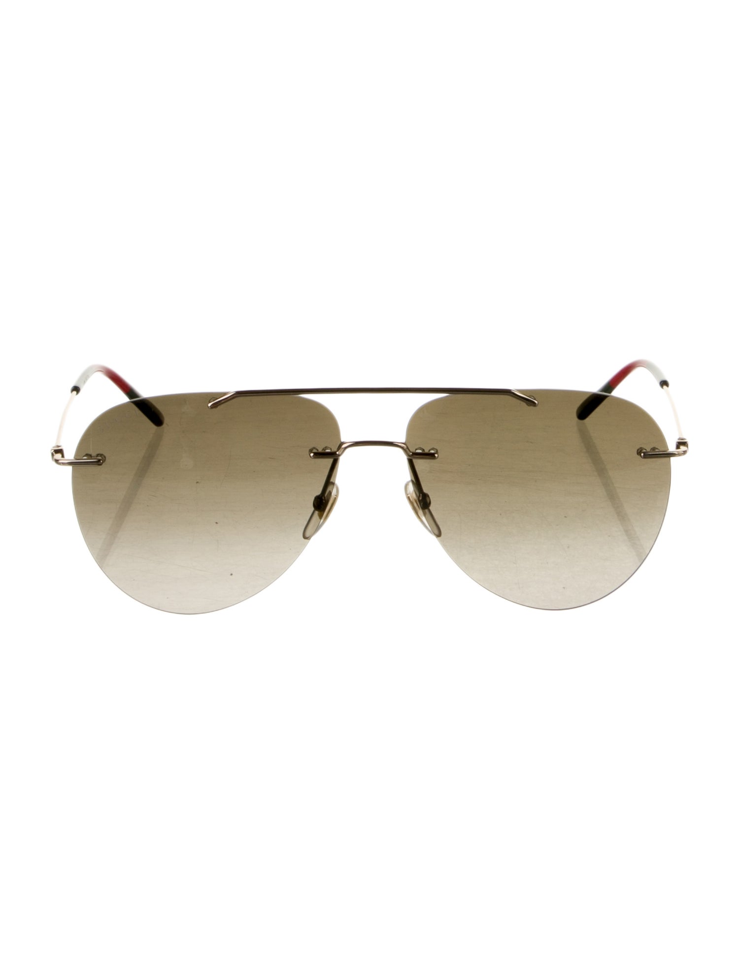 Gucci Aviator Gradient Sunglasses w/ Tags