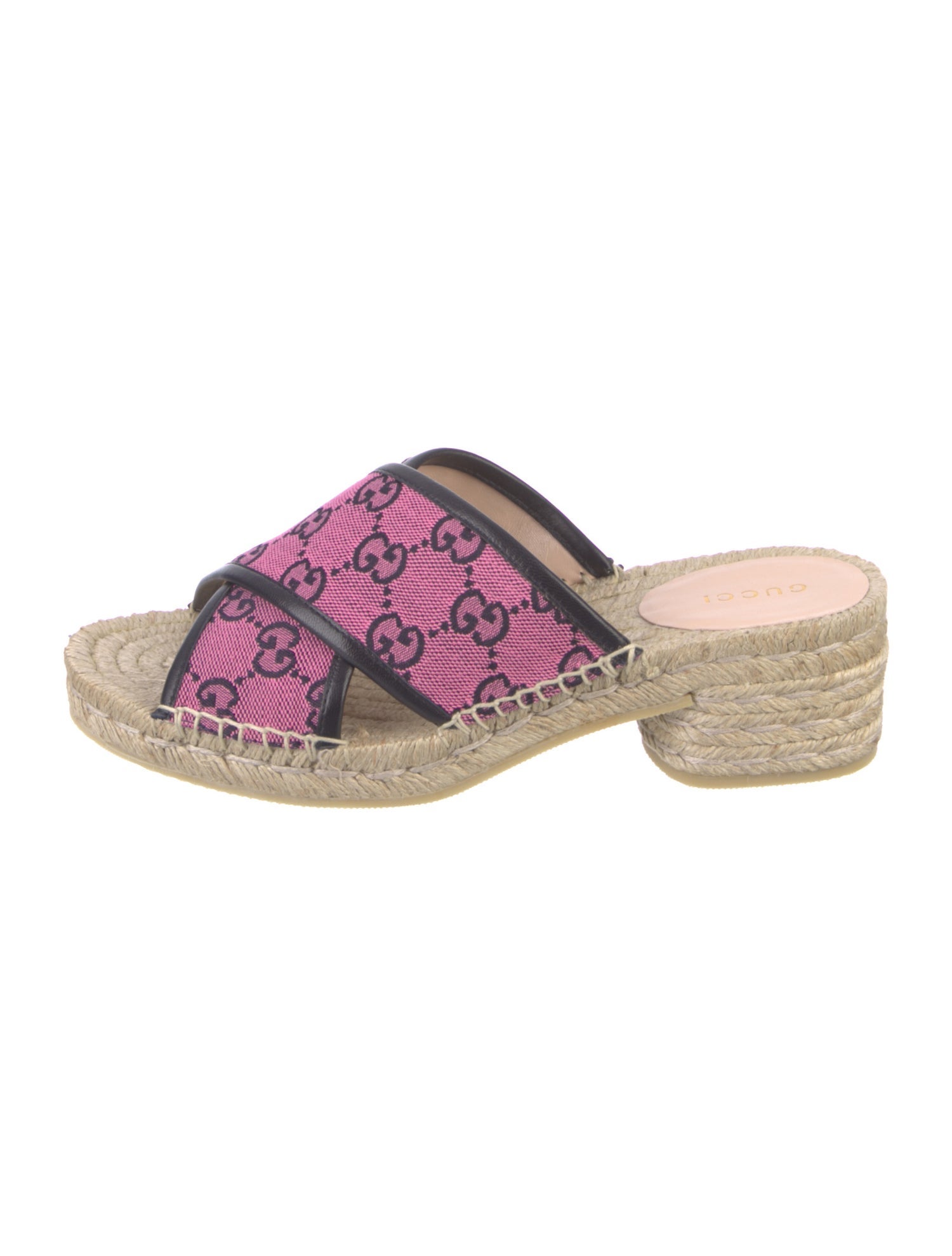 Gucci GG Canvas Canvas Espadrilles w/ Tags