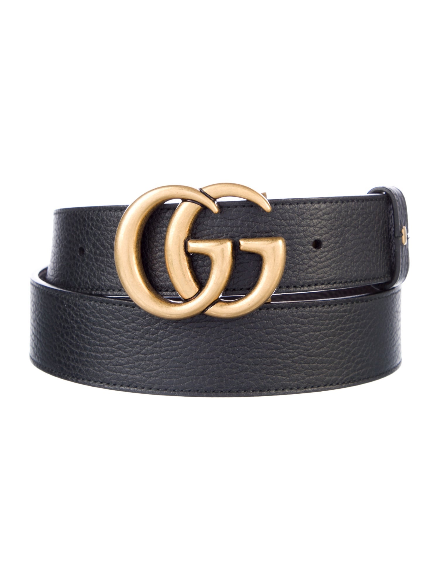 Gucci Double G Logo Leather Belt Kit