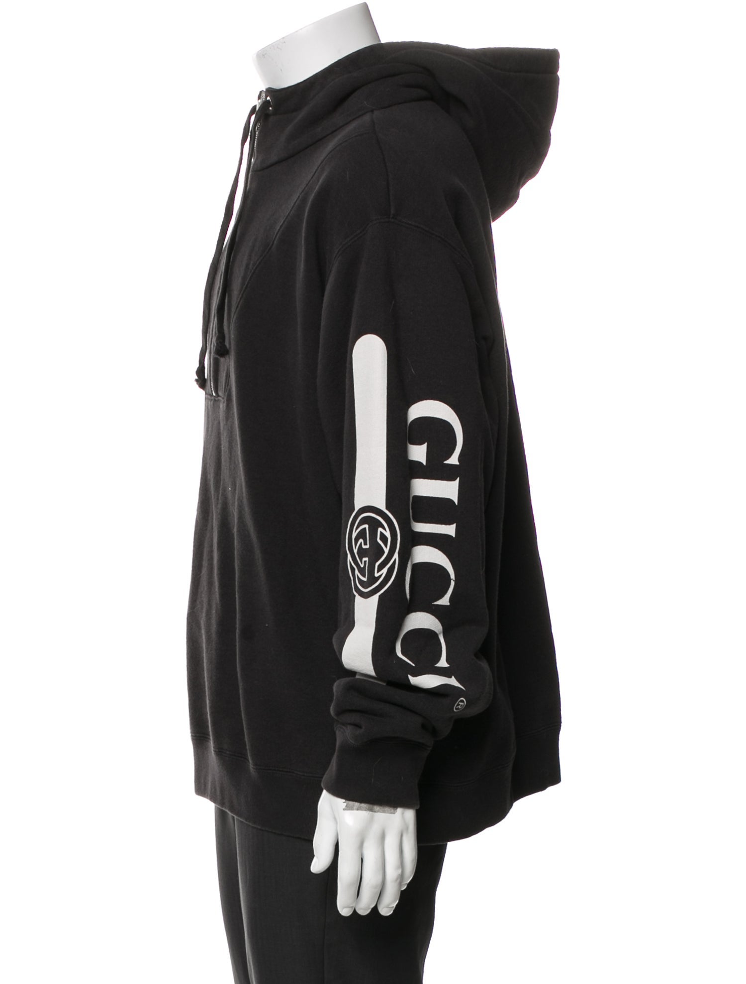 Gucci Interlocking G Logo Turtleneck Hoodie