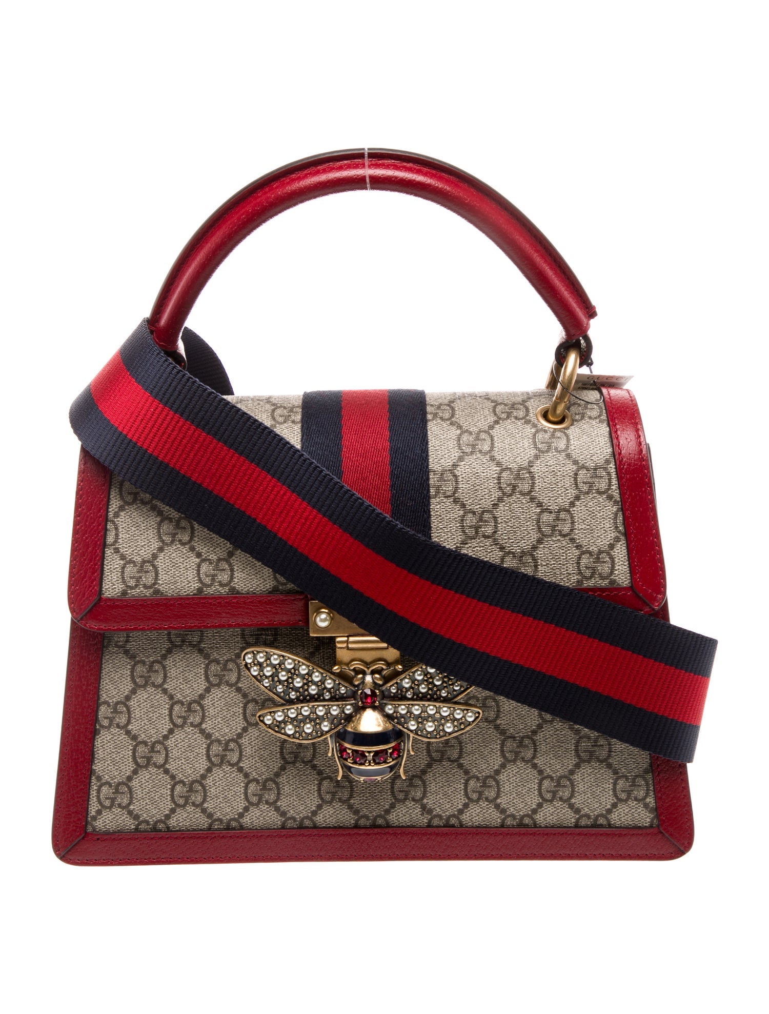 Gucci Faux Pearl Queen Margaret Small w/ Tags