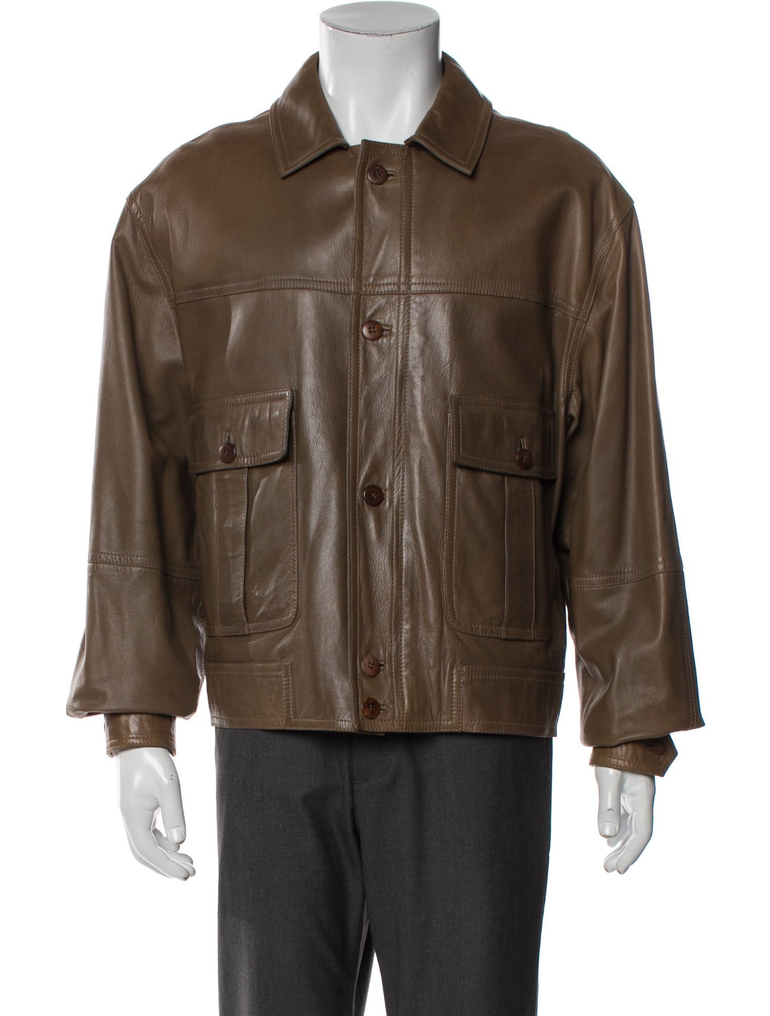 Gucci Vintage Late 1970's - Early 1980's Utility Jacket