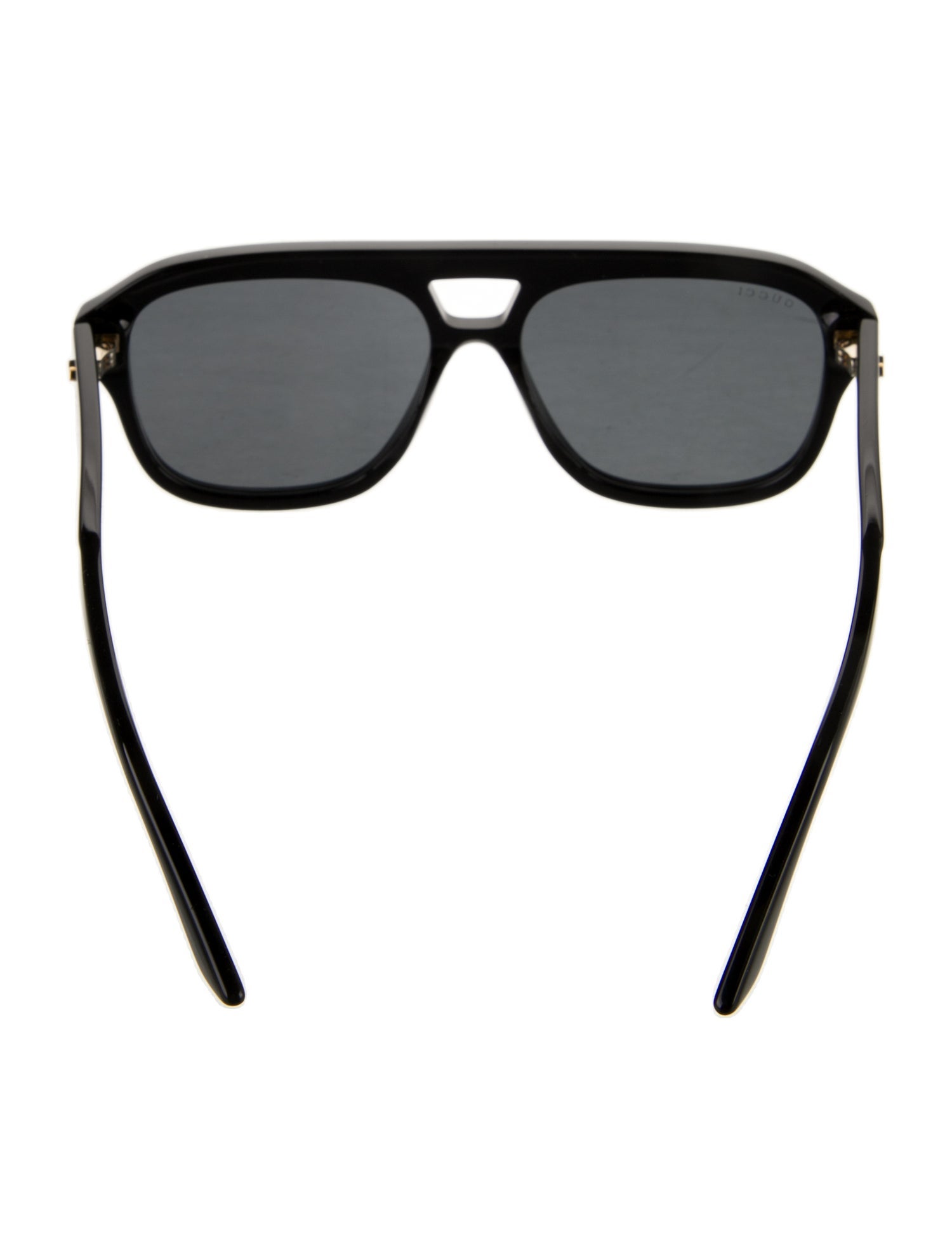 Gucci Web Accent Square Sunglasses