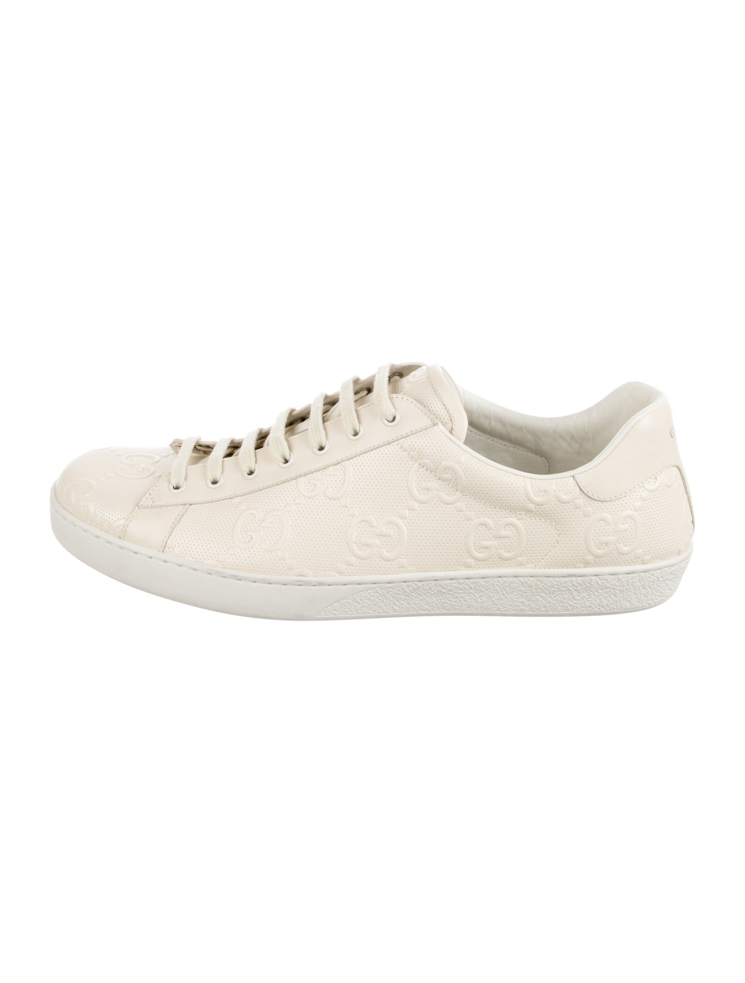 Gucci GG Signature Leather Sneakers