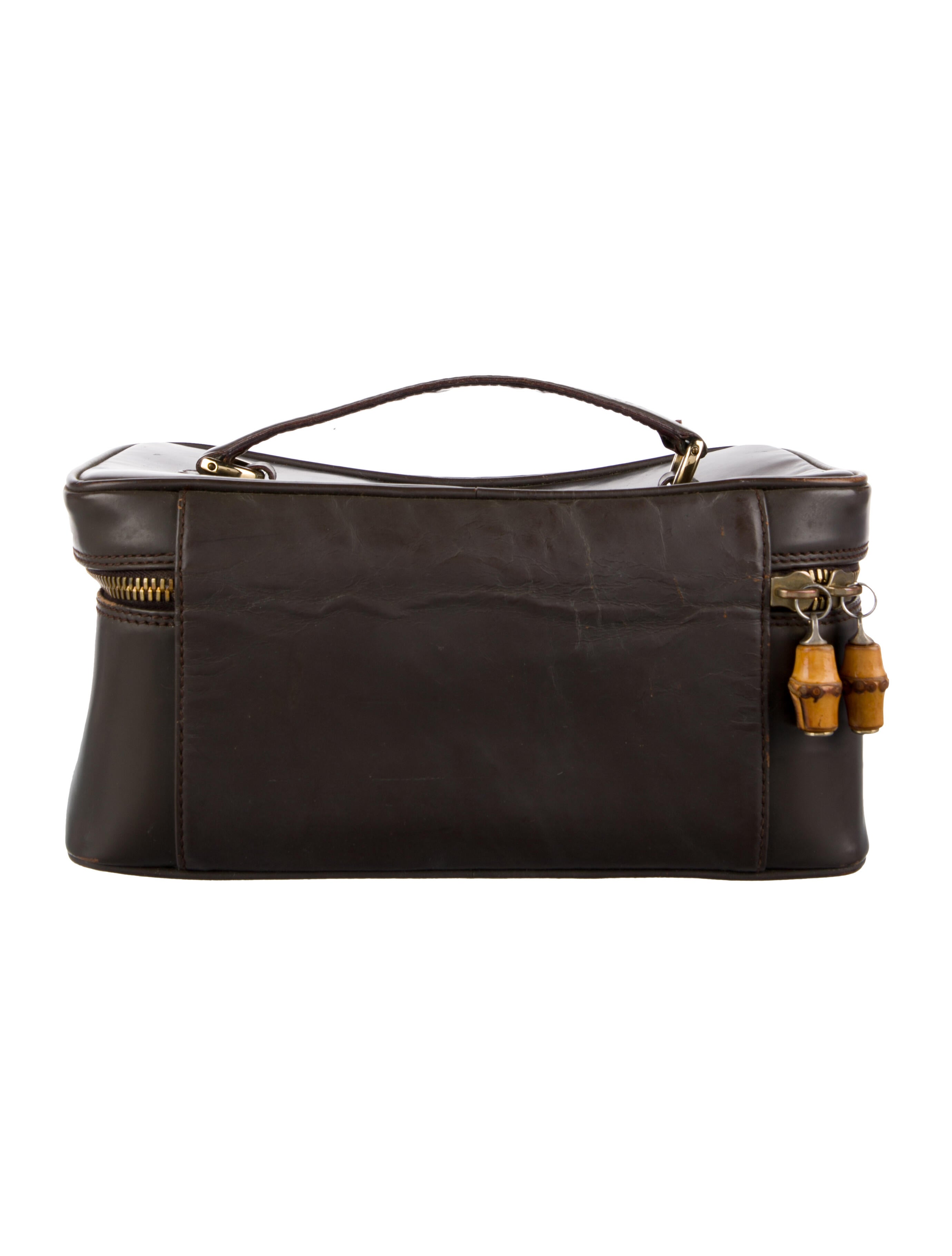 Gucci Leather Cosmetic Bag