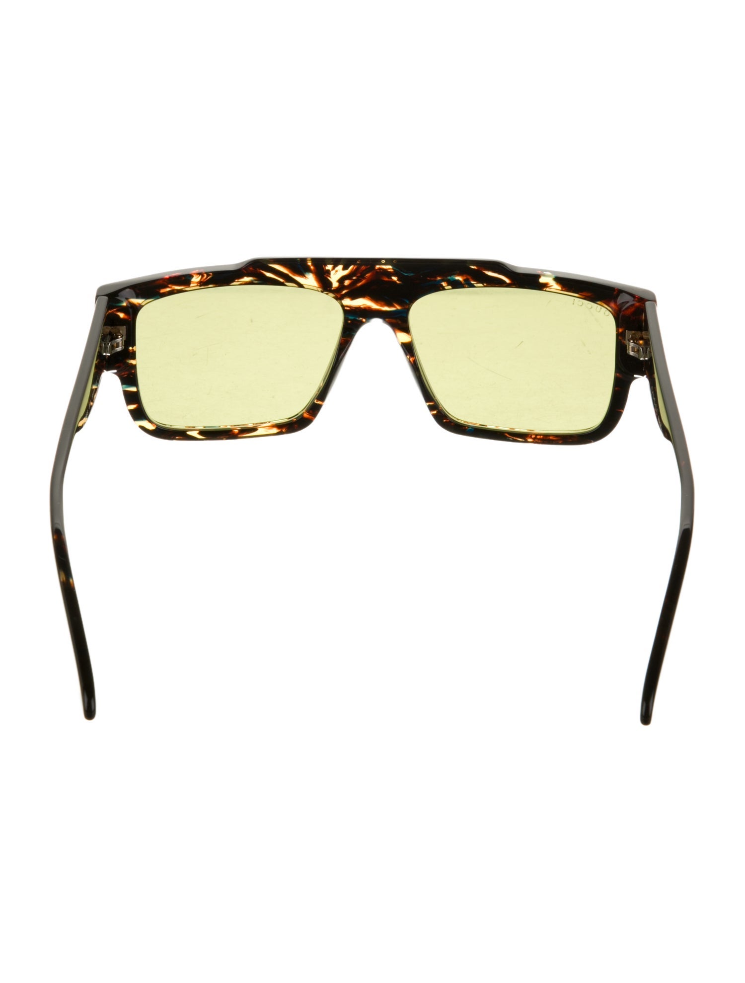 Gucci Square Mirrored Sunglasses