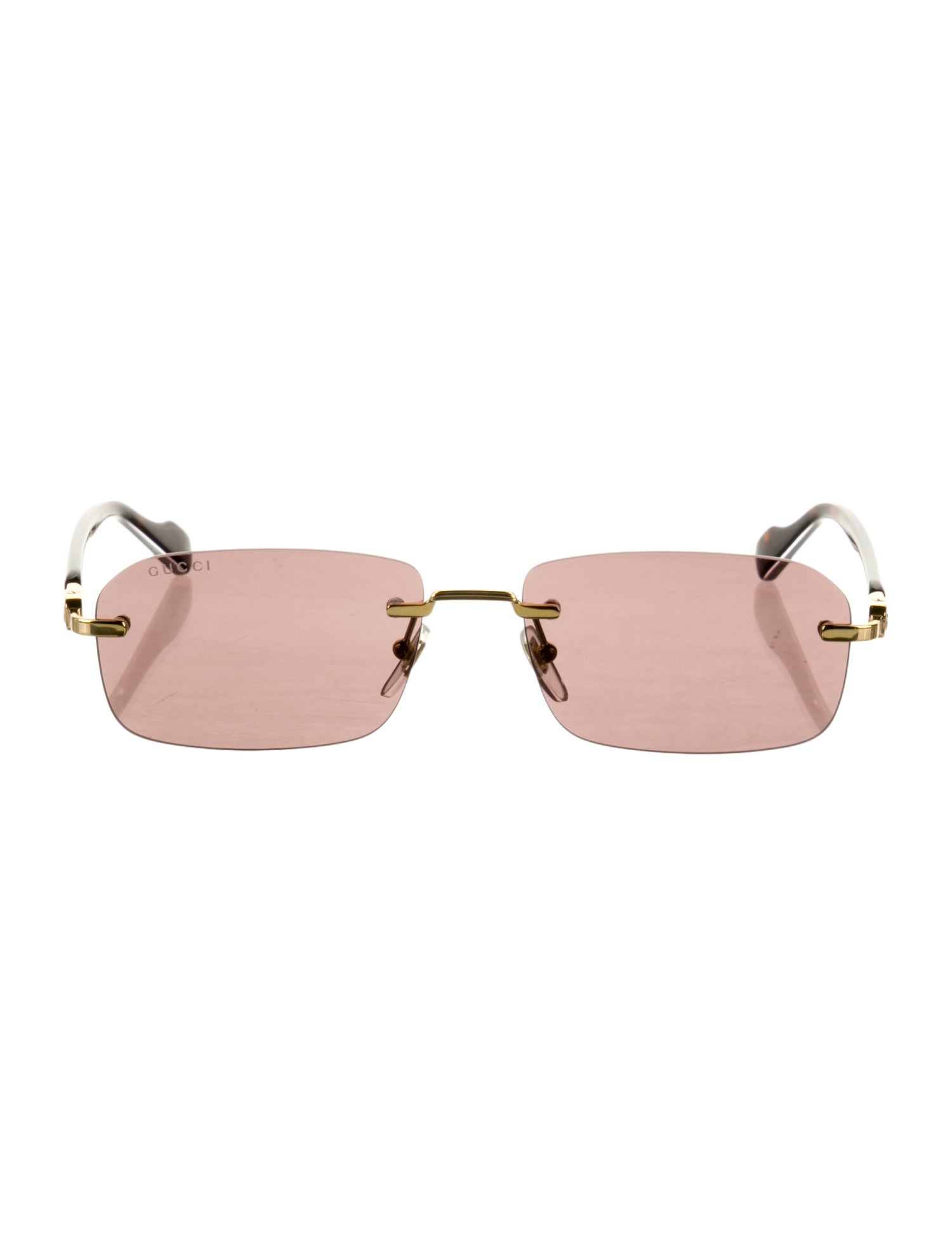 Gucci Square Tinted Sunglasses
