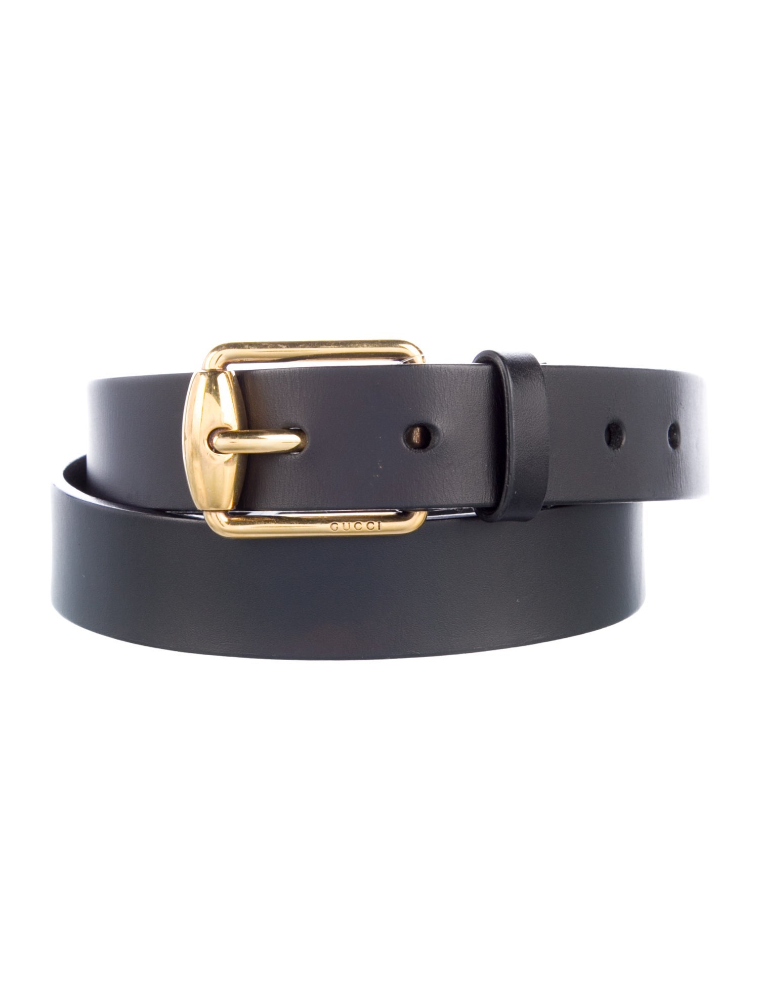 Gucci Skinny Leather Belt