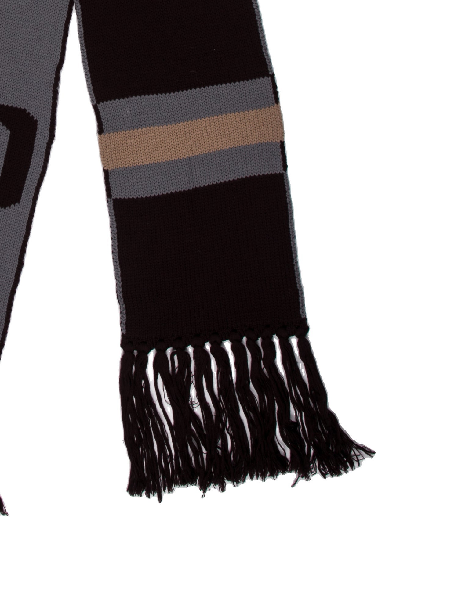 Gucci Wool Striped Scarf