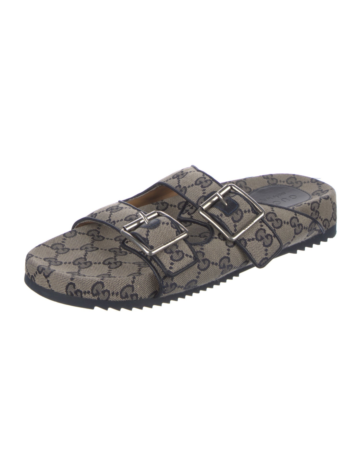 Gucci GG Canvas Canvas Slides